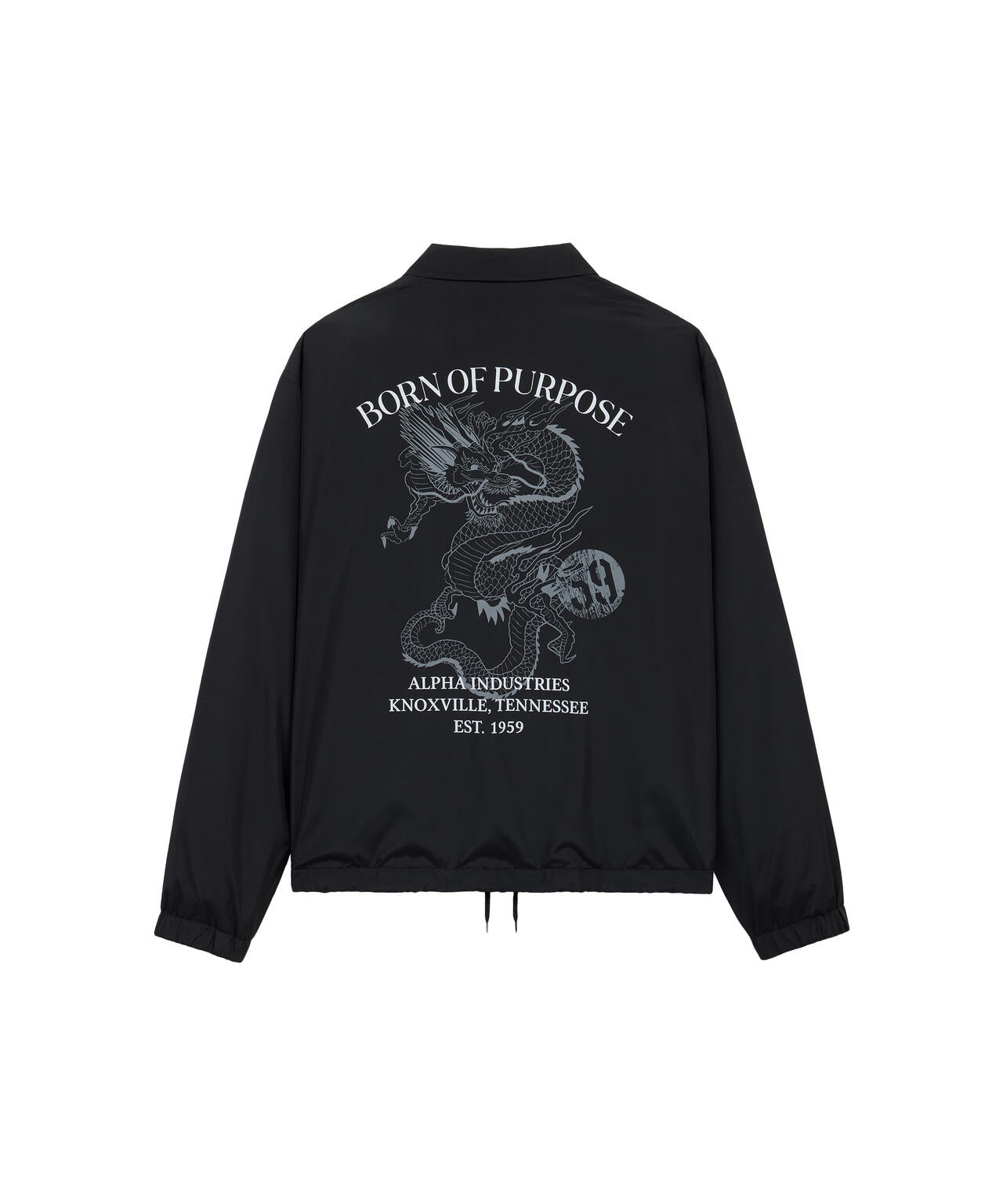HAMPTON RELAXED FIT DRAGON COACHES JACKET