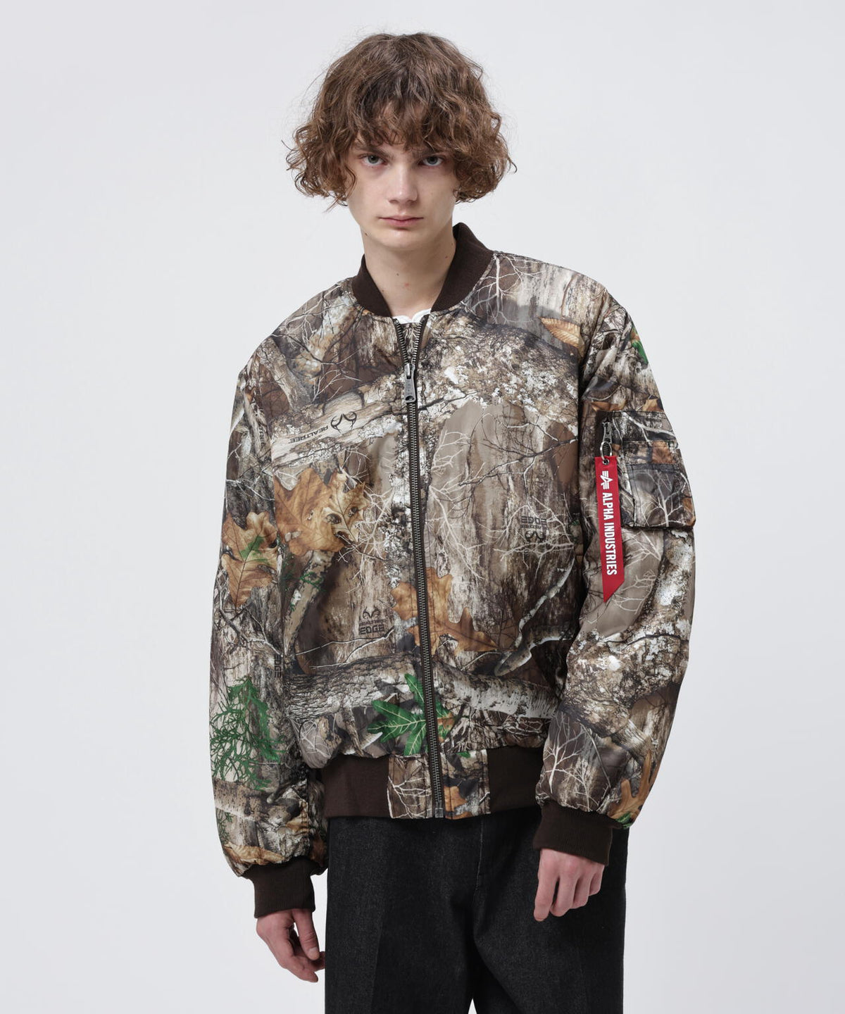 OXFORD CAMO MA-1 RELAXED FIT FLIGHT JACKET / オックスフォード カモ エムエーワン