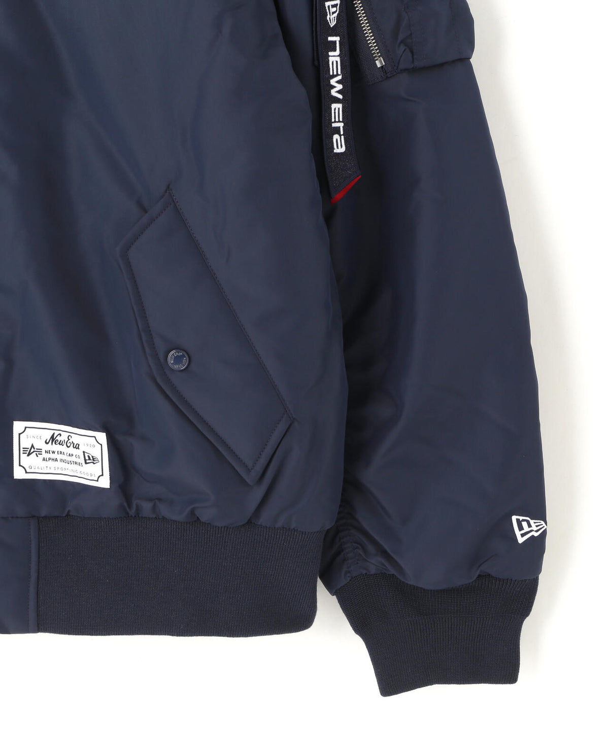 《MLB X ALPHA X NEW ERA》MA-1 FIT FLIGHT JACKET ニューヨーク・ヤンキース