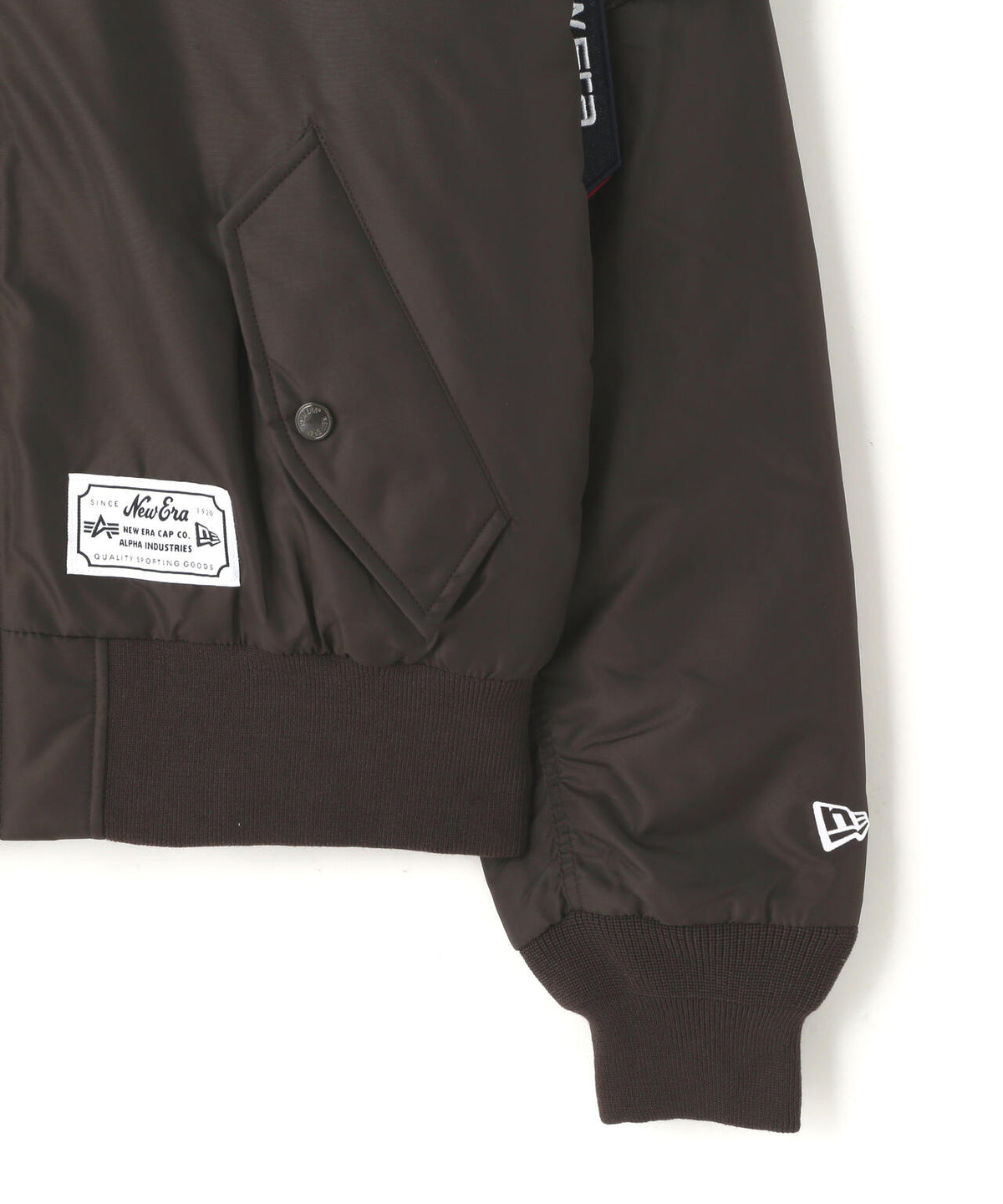《MLB X ALPHA X NEW ERA》MA-1 FIT FLIGHT JACKET サンディエゴ・パドレス