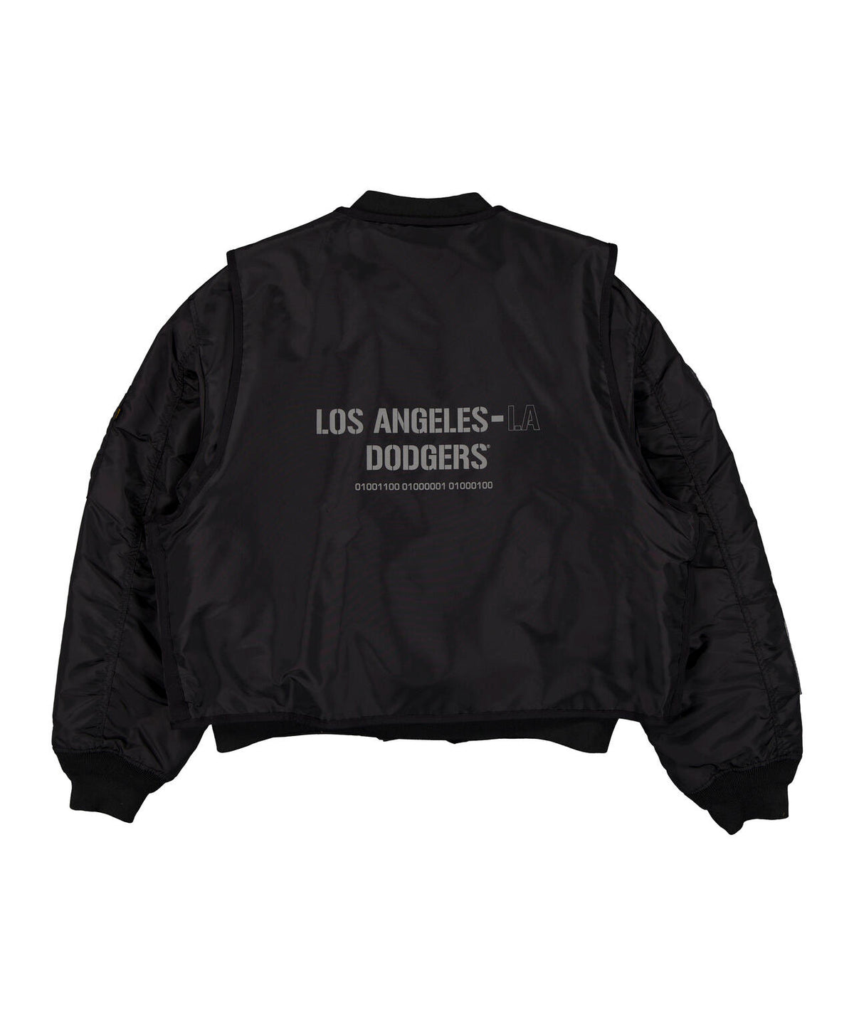 《MLB X ALPHA X NEW ERA》MA-1 2in1 FLIGHT JACKET & VEST ロサンゼルス・ドジャース