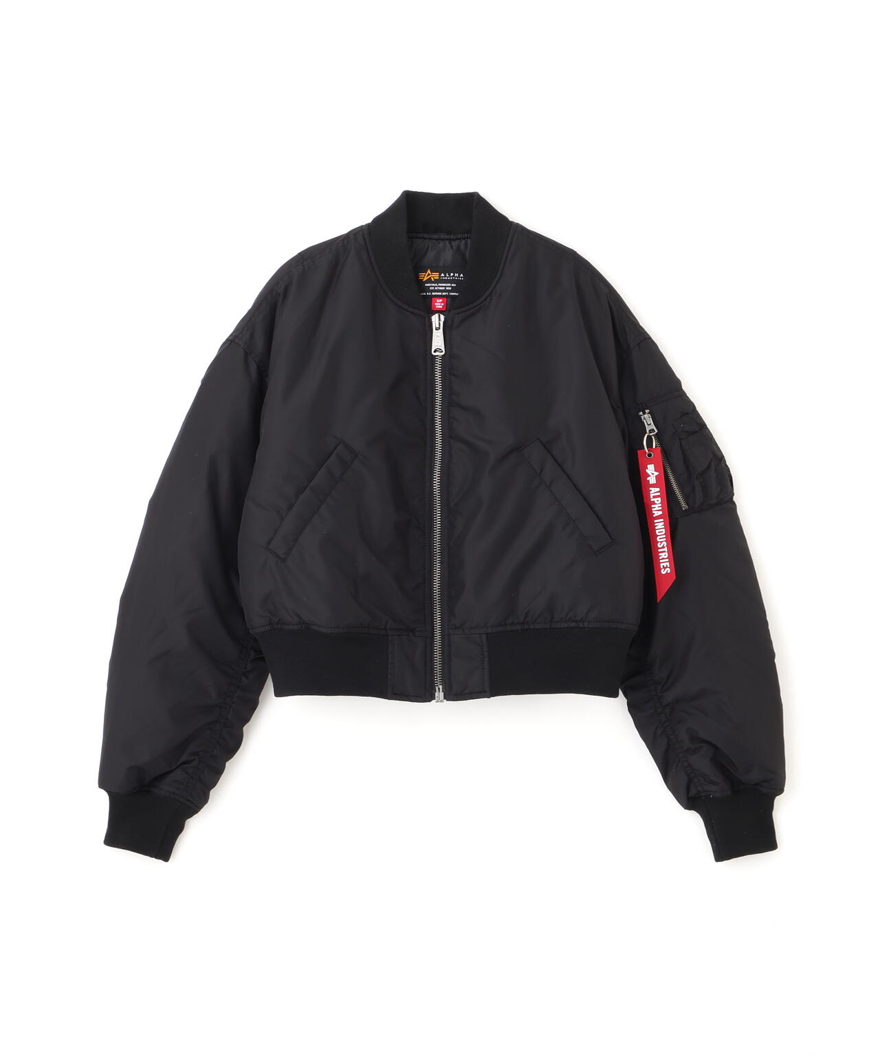 OXFORD WOMEN MA-1 CROPPED FLIGHT JACKET