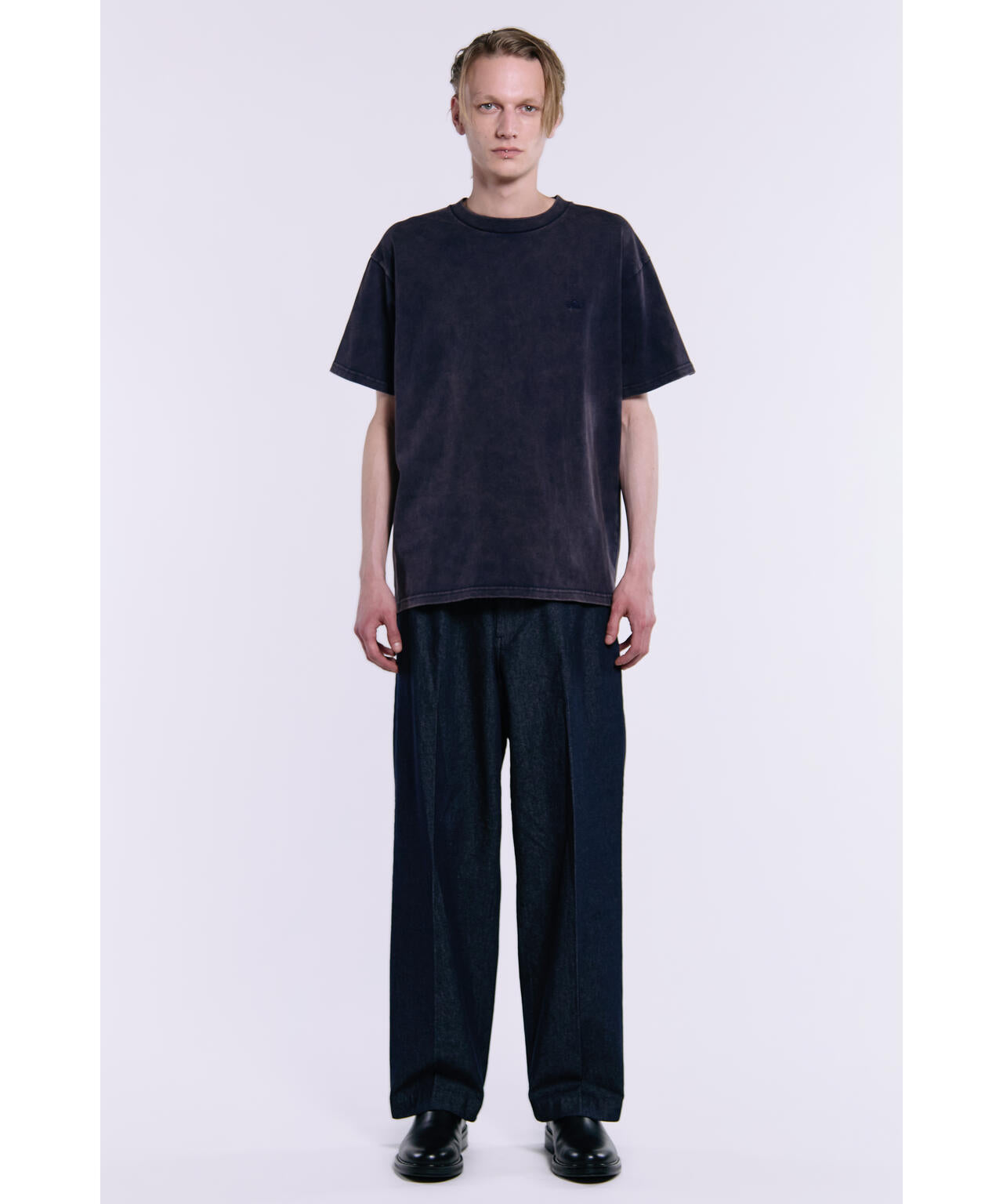 DENIM TROUSERS
