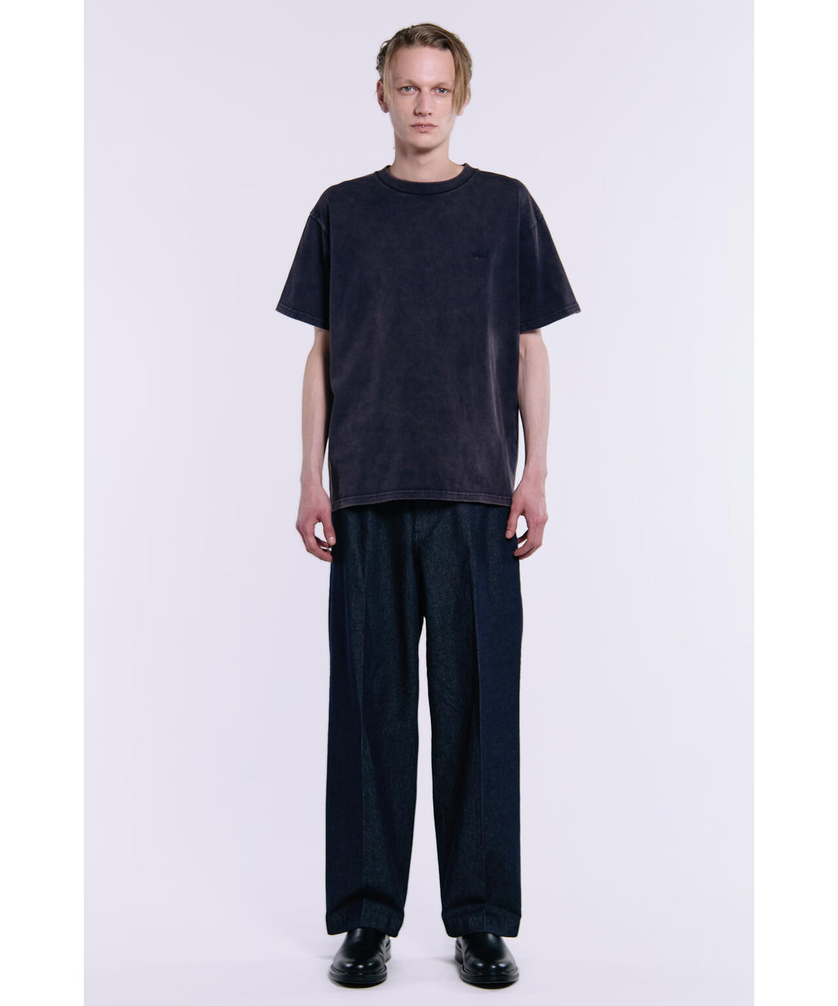 DENIM TROUSERS