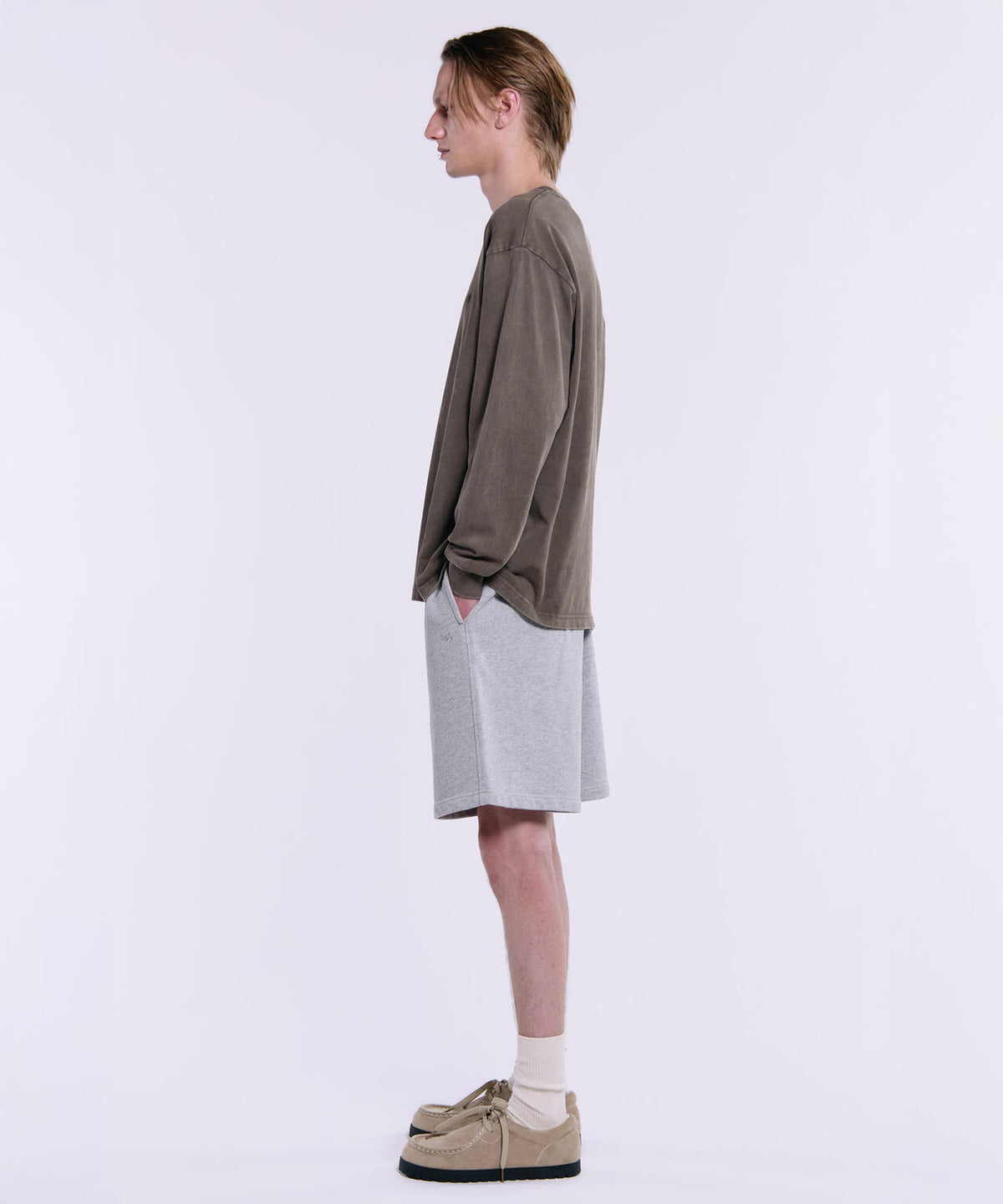 SNOW WASH SWEAT SHORTS