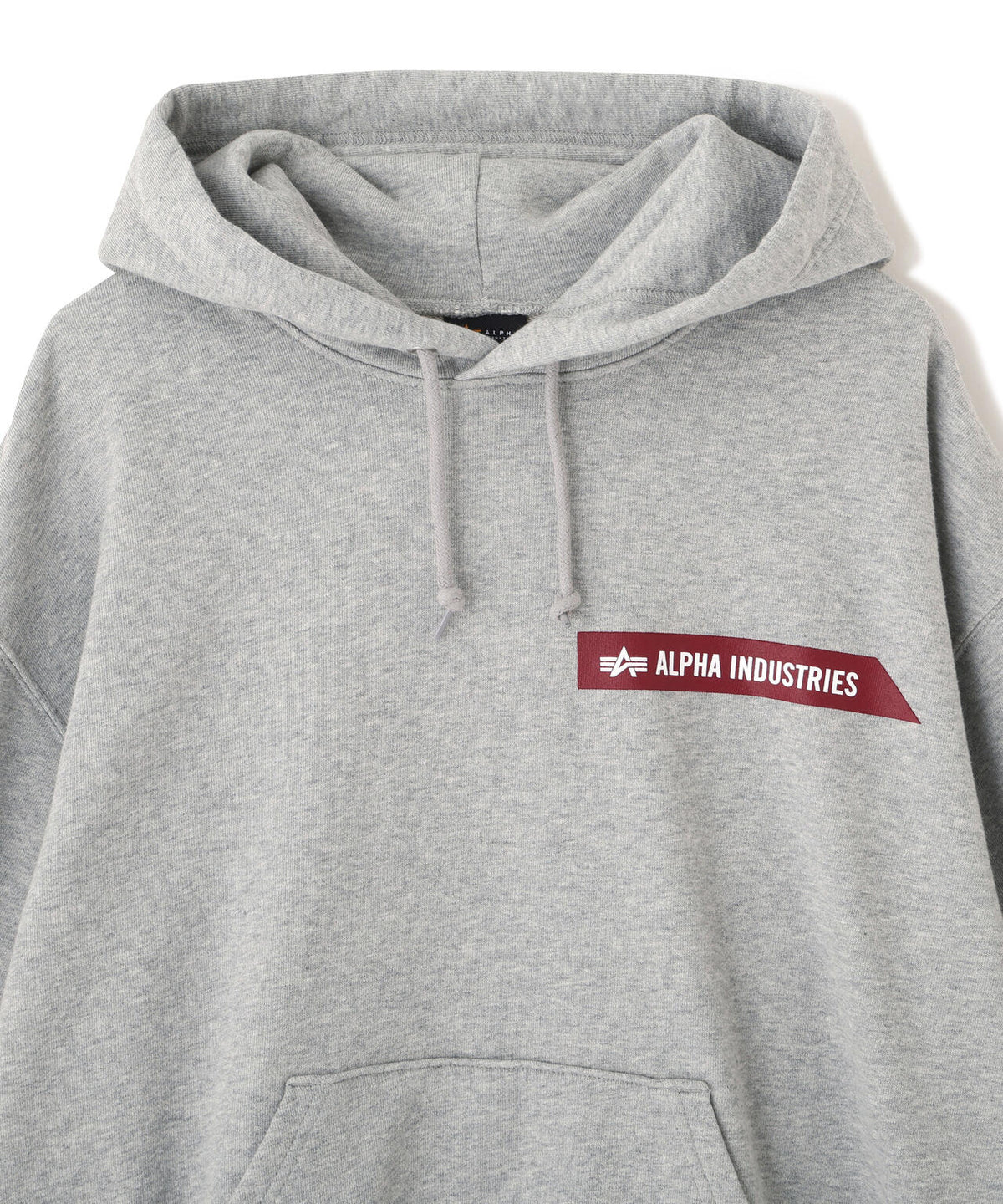 ALPHA RED RIBBON HOODIE / アルファ レッド リボン フーディー