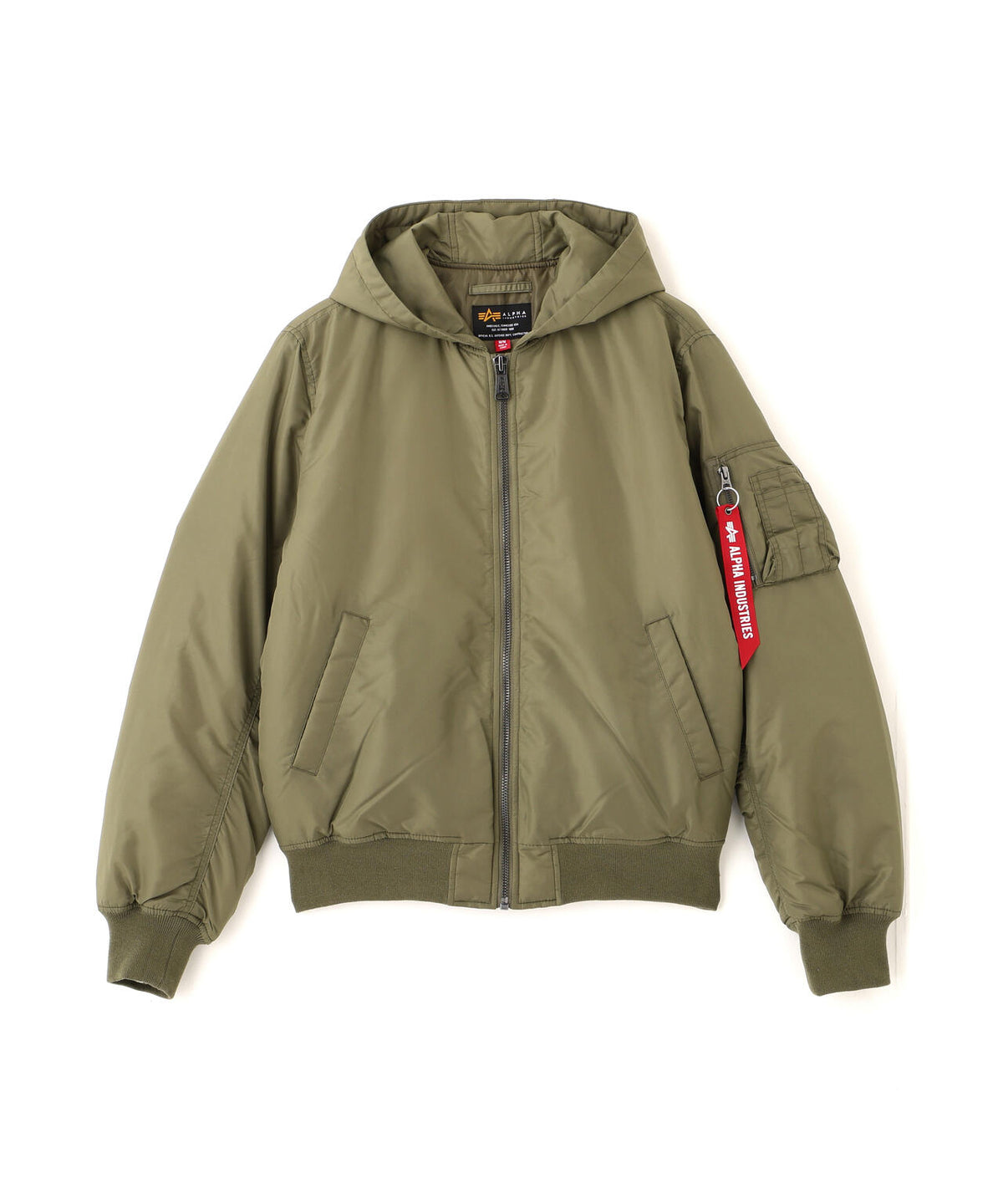 OXFORD MA-1 HOODED RELAXED FIT FLIGHT JACKET / オックスフォード フーデット エムエーワン