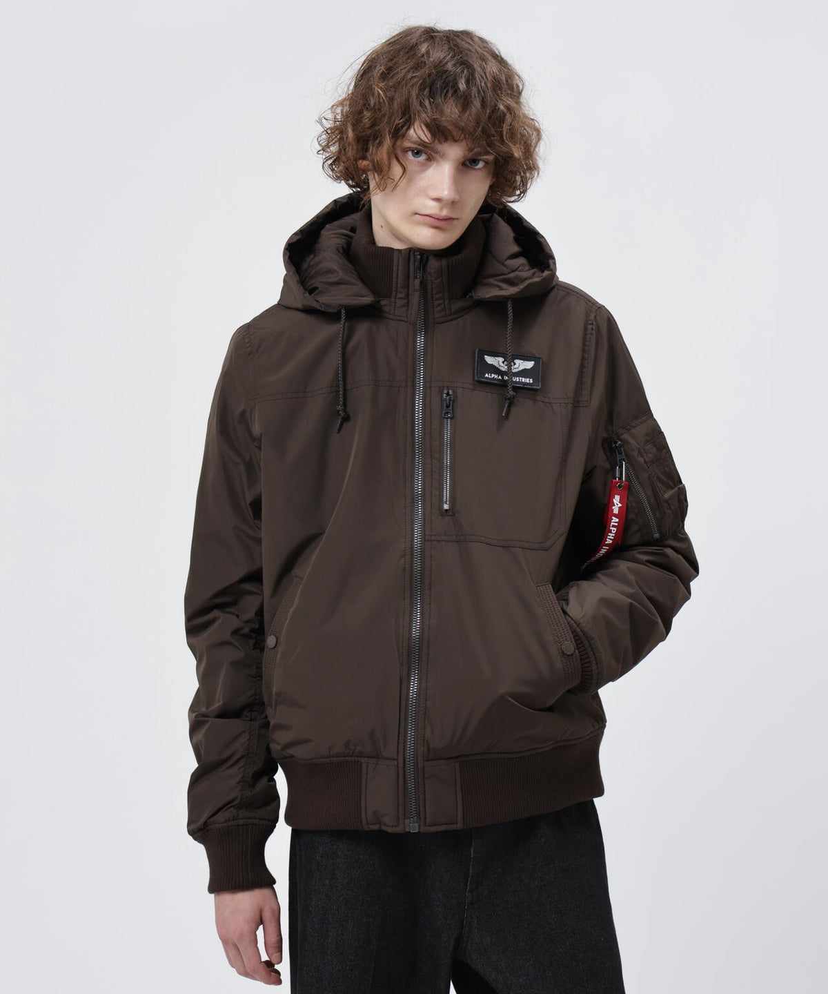 MA‐1 HOODED REGULAR FIT FLIGHT JACKET / エムエーワン フーデット フライト ジャケット