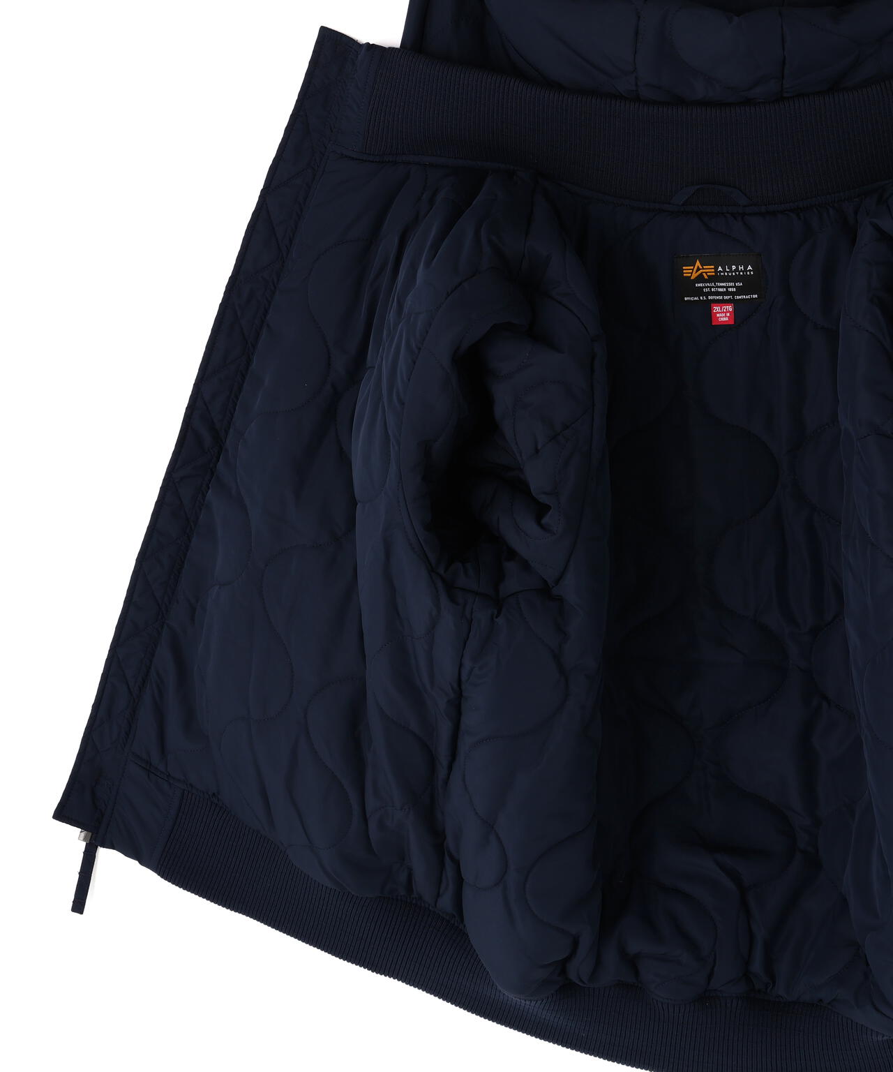 MA‐1 HOODED REGULAR FIT FLIGHT JACKET
