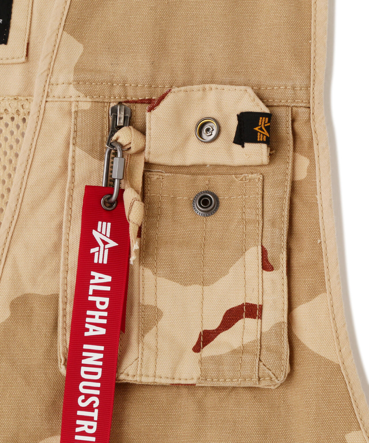 Mesh Utility Vest Camo