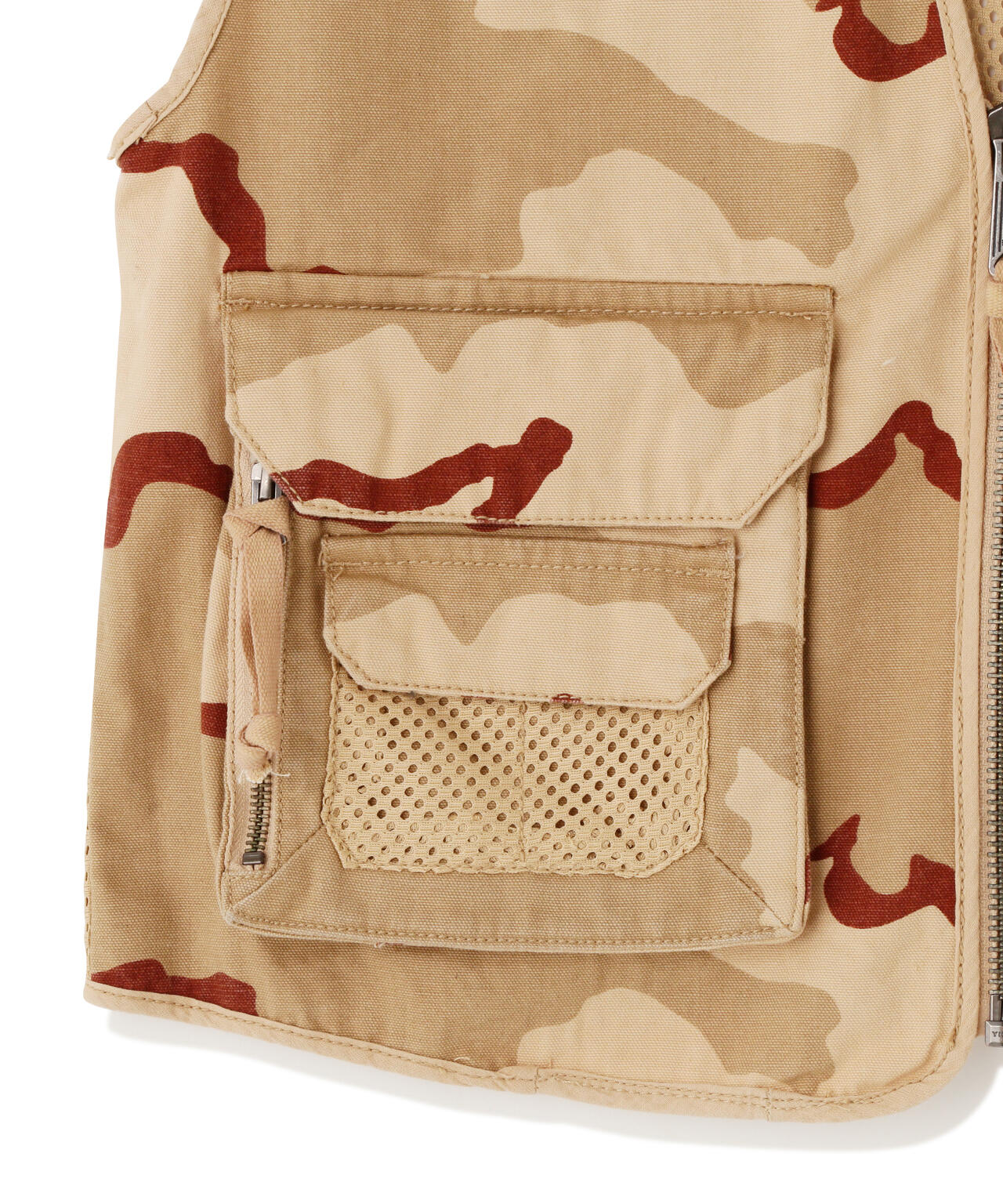 Mesh Utility Vest Camo