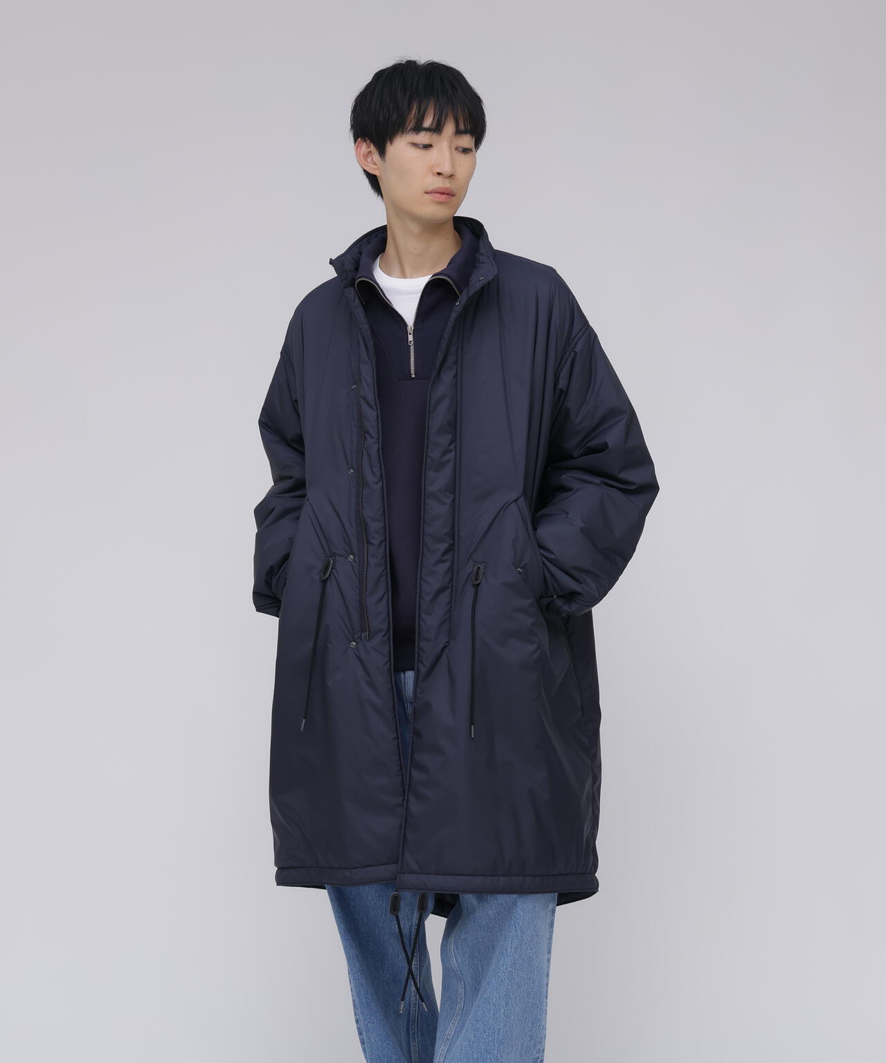 SEVEN BY SEVEN / INSULATION FISH TAIL COAT ‐ Primaloft ‐