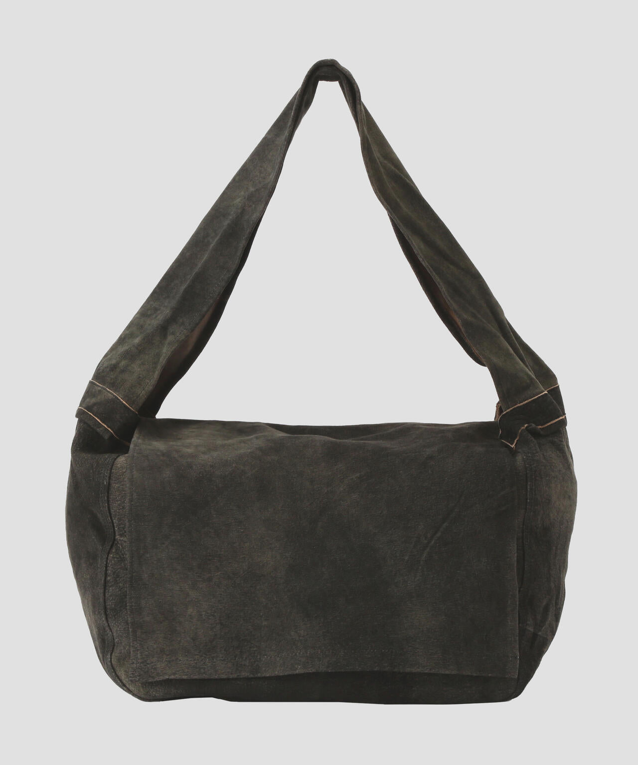 SEVEN BY SEVEN / LEATHER SHOULDER BAG ‐ Goat suede Antique finish ‐