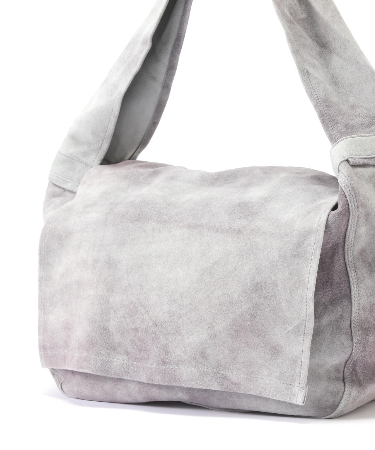 SEVEN BY SEVEN / LEATHER SHOULDER BAG ‐ Goat suede Antique finish ‐