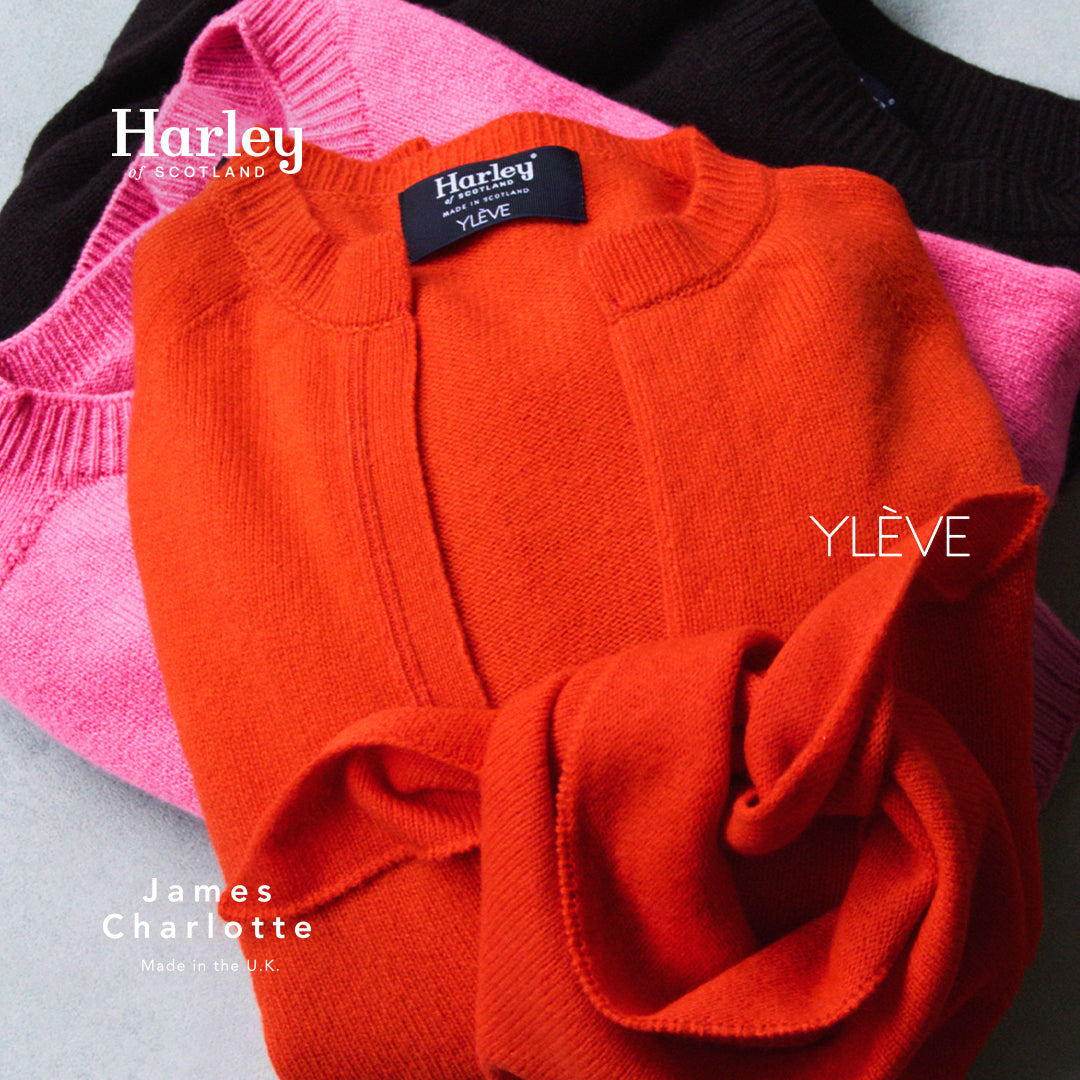 「Harley of Scotland × YLÈVE」と「James Charlotte × YLÈVE」発売のお知らせ｜YLÈVE｜