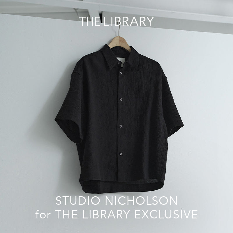 STUDIO NICHOLSON for THE LIBRARY EXCLUSIVE SPRING SUMMER 2026｜THE LIBRARY｜