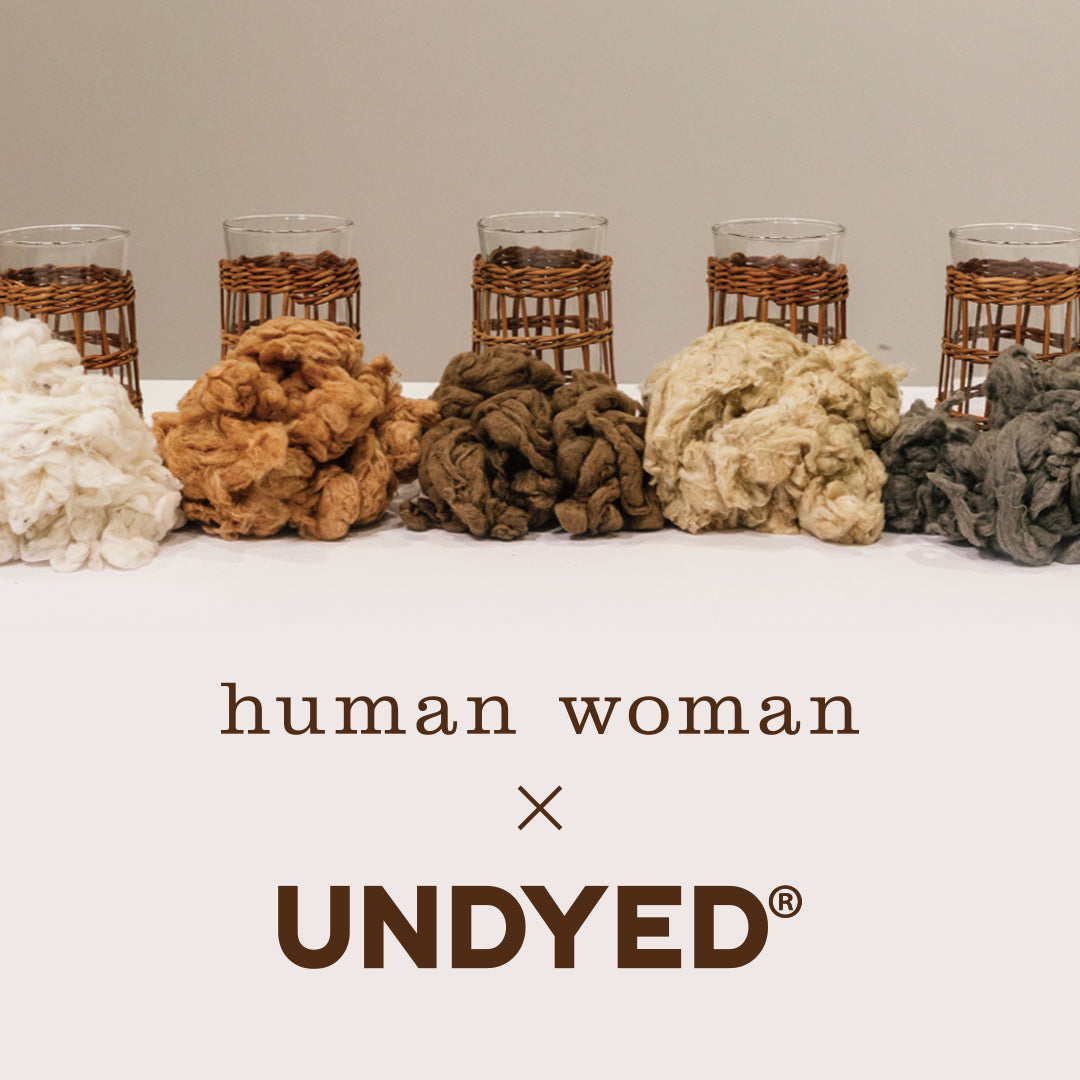 UNDYED×human womanコラボ｜human woman｜