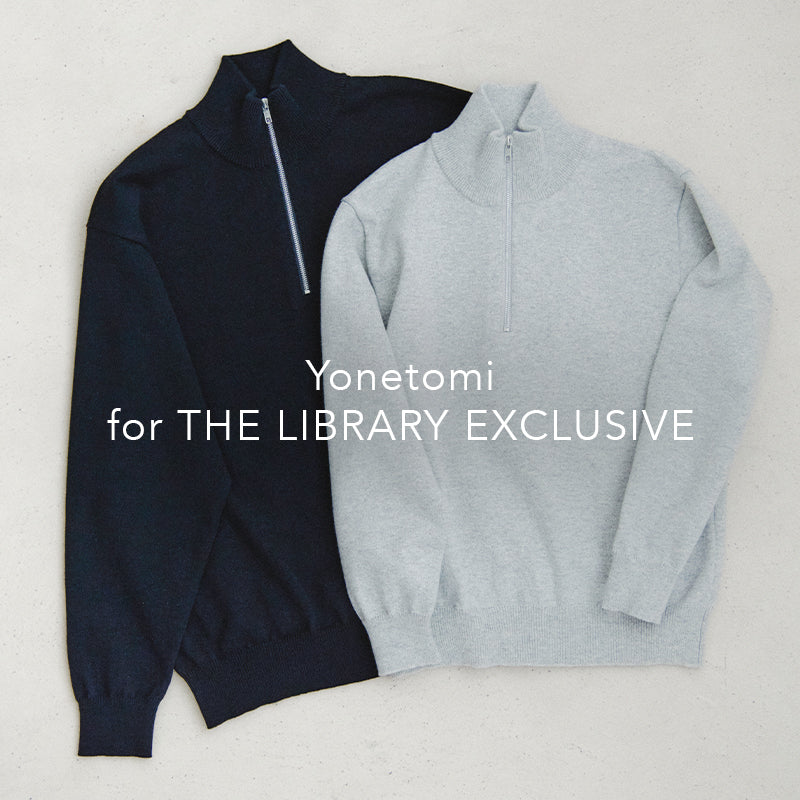 Yonetomi for THE LIBRARY EXCLUSIVE AUTUMN WINTER 2026｜THE LIBRARY｜