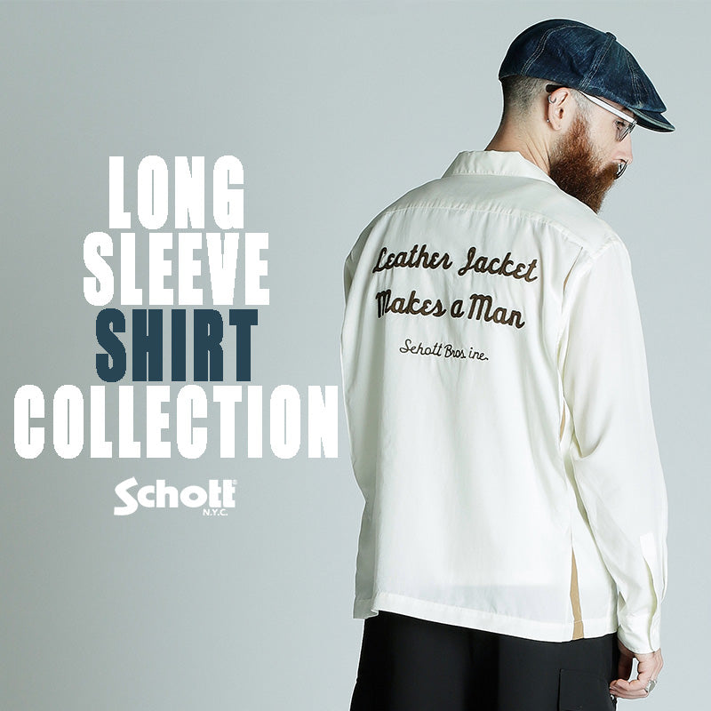 LONG SLEEVE SHIRT COLLECTION  | Schott  |