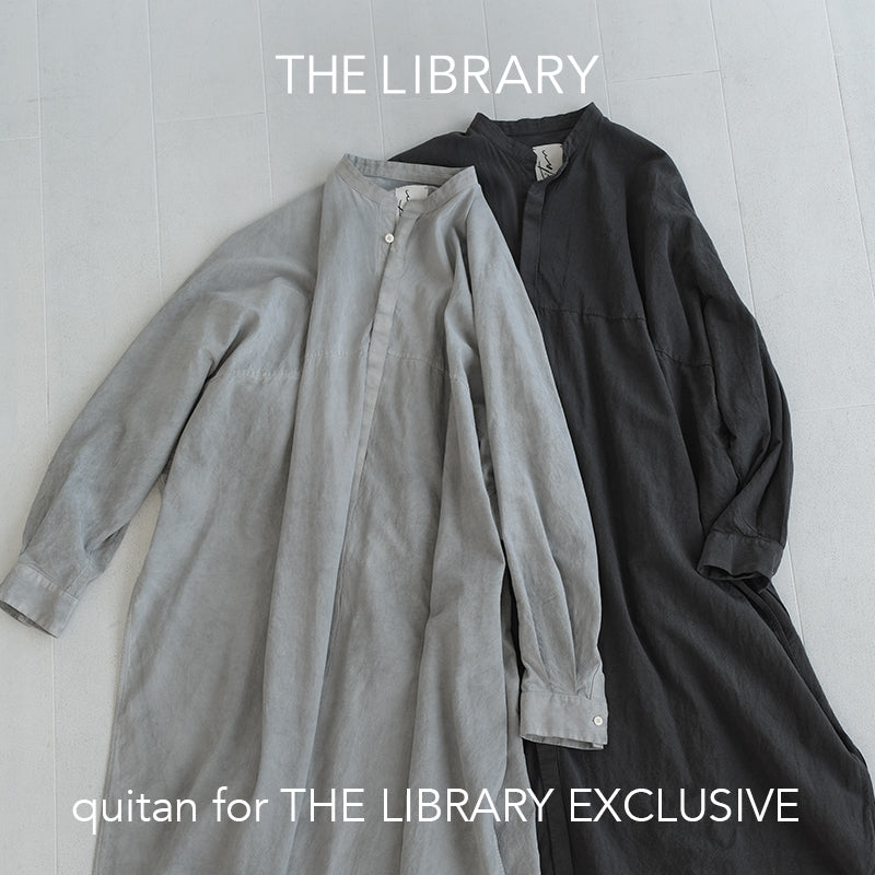 quitan for THE LIBRARY EXCLUSIVE AUTUMN WINTER 2025｜THE LIBRARY｜