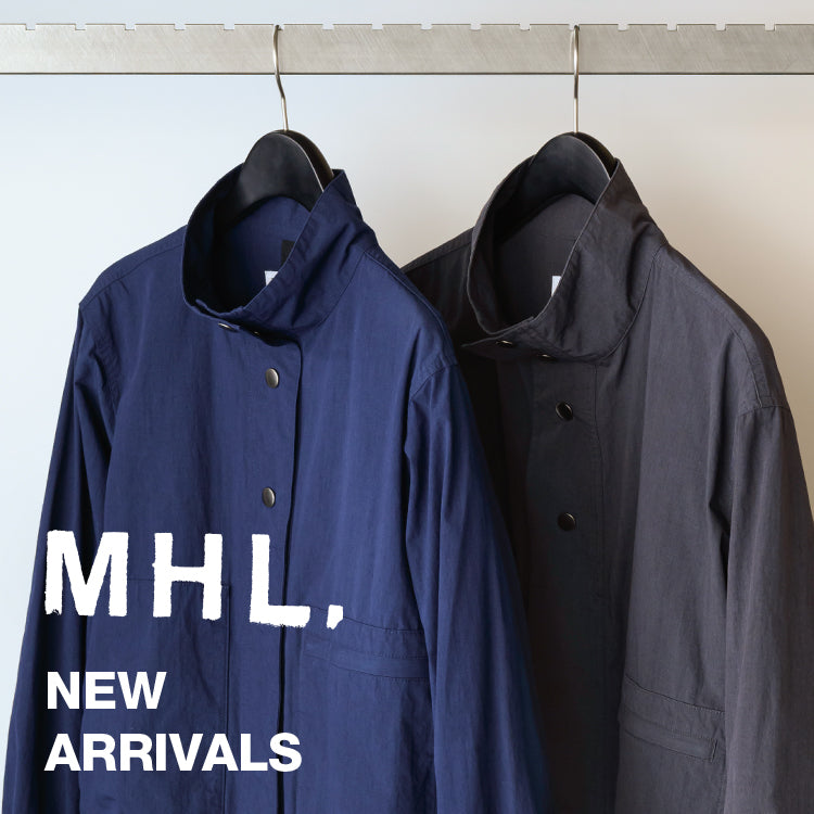 FADED LINEN COTTON PLAINWEAVE｜MHL.｜ ｜【公式】通販mix.tokyo