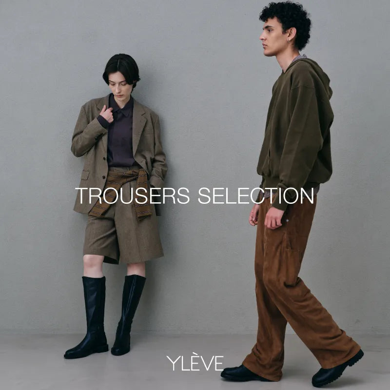 THE Structured Trousers｜YLÈVE｜