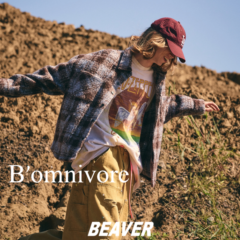 B'omnivore 26FW LOOK |BEAVER|