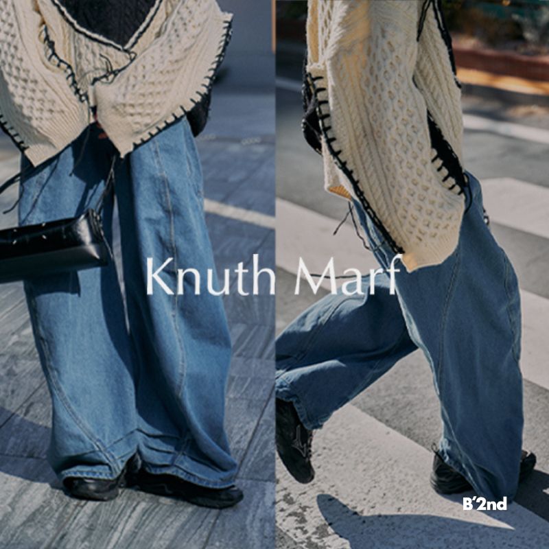 【B'2nd】Re stock 《Knuth Marf》uck design denim pants