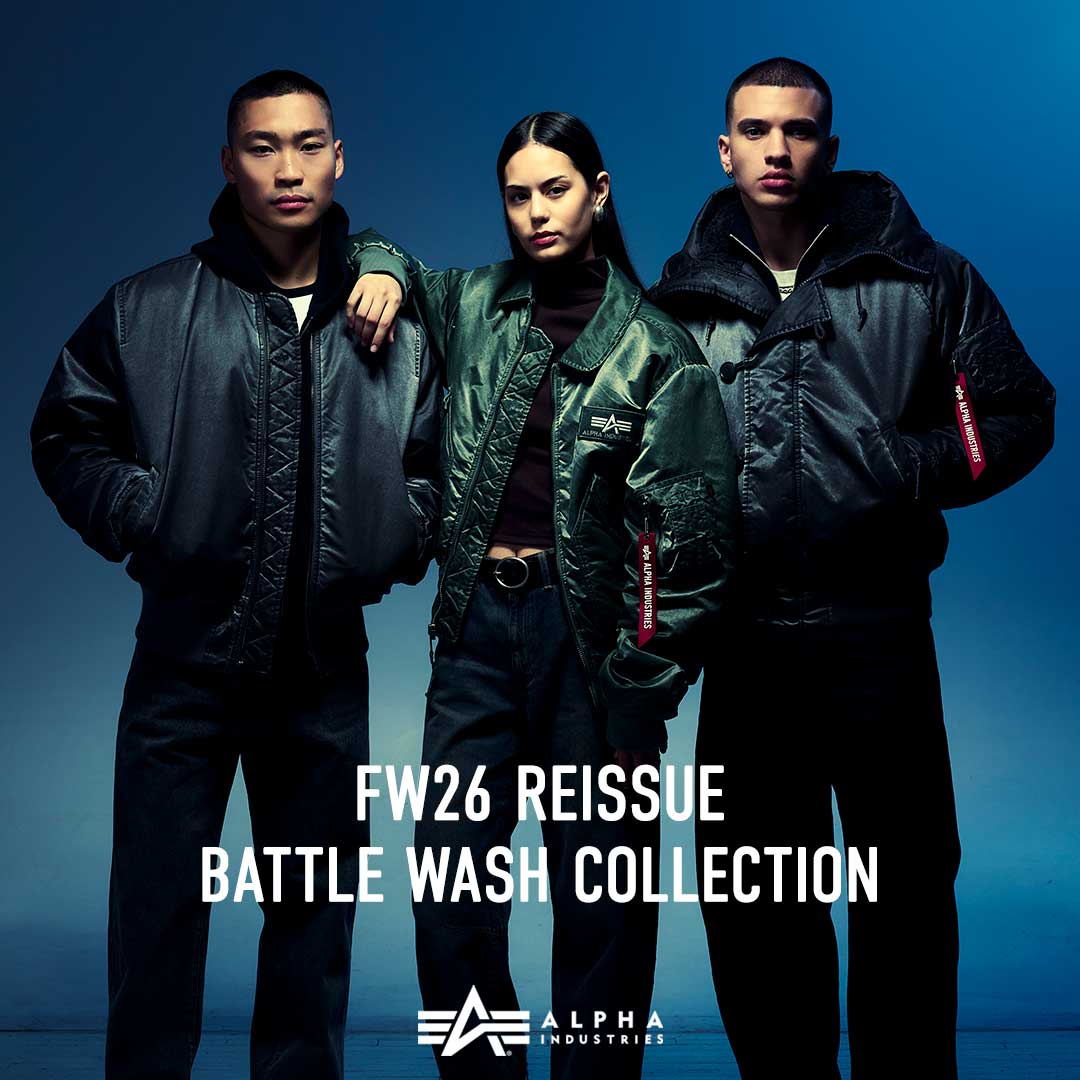 BATTLE WASH COLLECTION | Alpha Industries |
