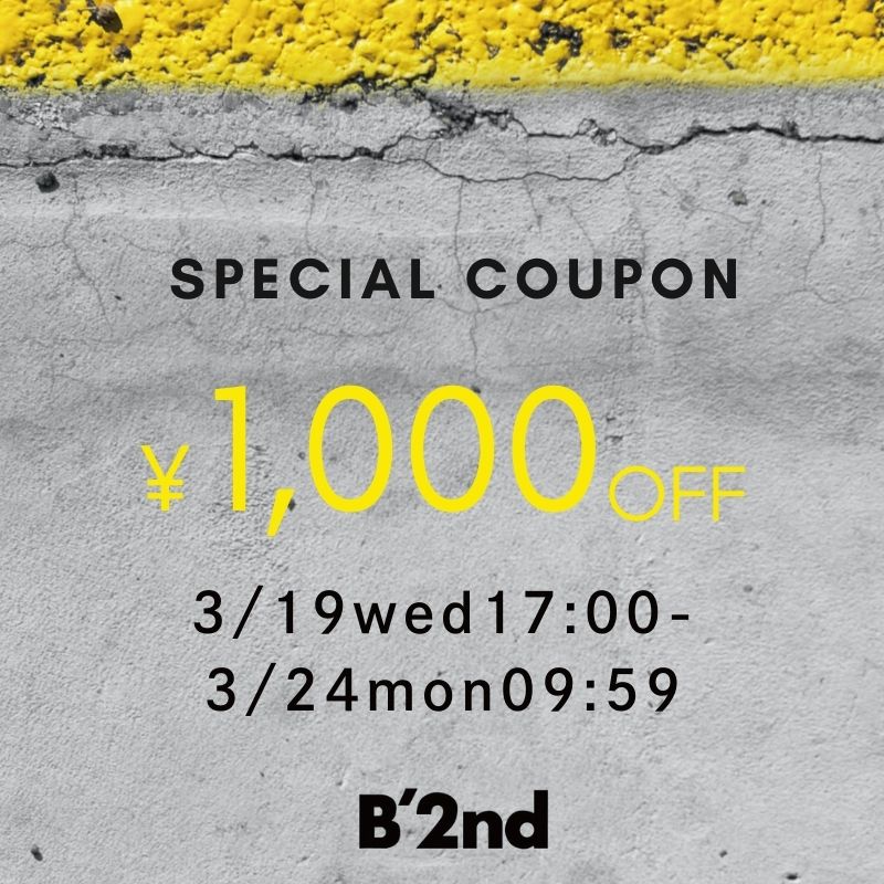 【B'2nd】mix.tokyo限定の1,000円OFFクーポンプレゼント中！｜B'2nd｜