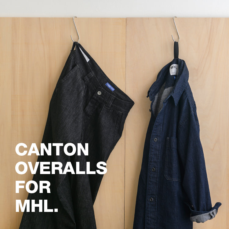 CANTON OVERALLS FOR MHL.｜MHL.｜ ｜【公式】通販mix.tokyo（ミックス