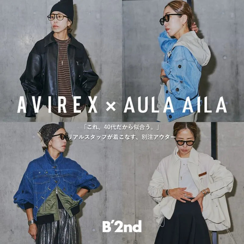 《AVIREXｘAULA AILA》EXCLUSIVE OUTER｜B'2nd｜