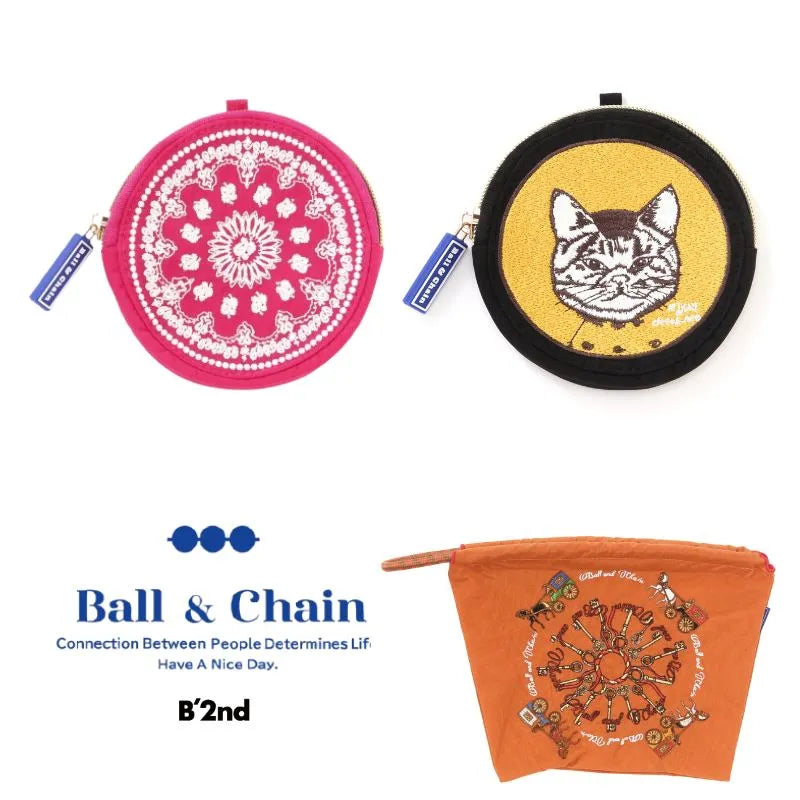 《Ball&Chain》NEW MODELポーチシリーズ入荷！｜B'2nd｜