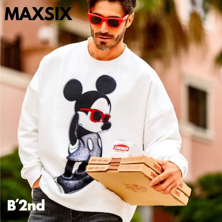 【B'2nd】MAXSIX 立体3Dグラフィックトップス入荷