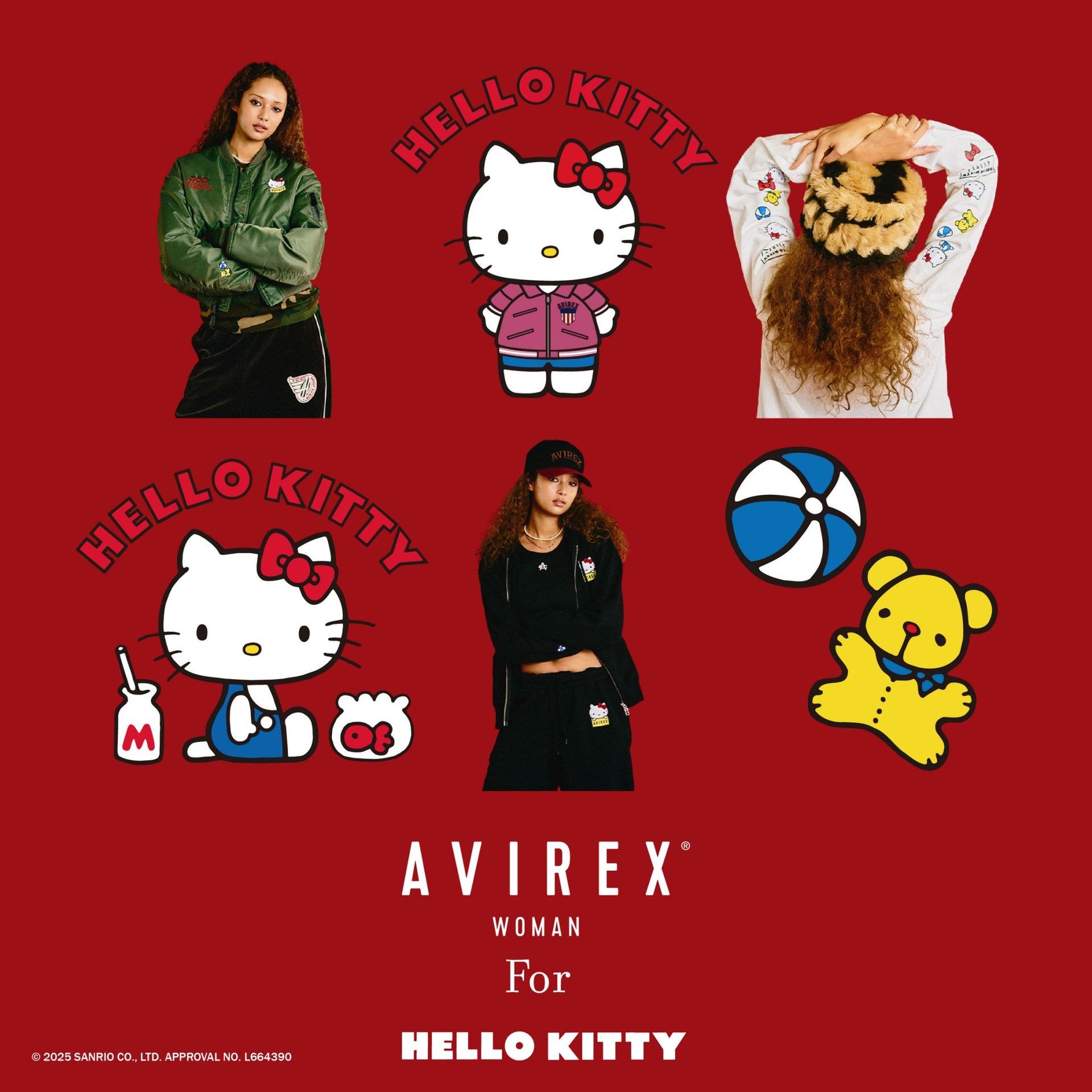AVIREX for HELLO KITTY
