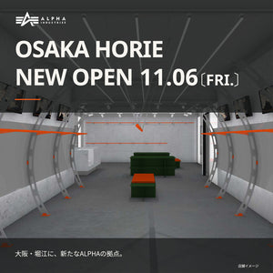ALPHA INDUSTRIES OSAKA STOREオープン ｜Alpha Industries ｜