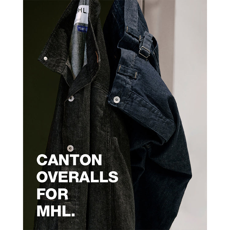 SS25 CANTON OVERALLS FOR MHL.｜MHL.｜