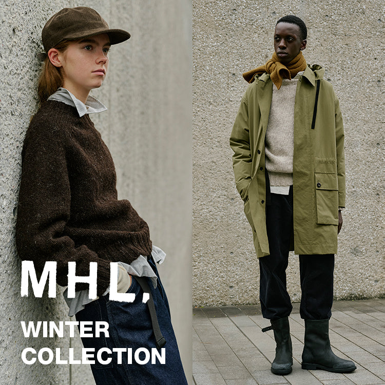 希少✨MHL. エムエイチエル ダウンジャケット モッズコート フード 極暖 MHL.のモッズコートを使った人気ファッションコーディネート - WEAR