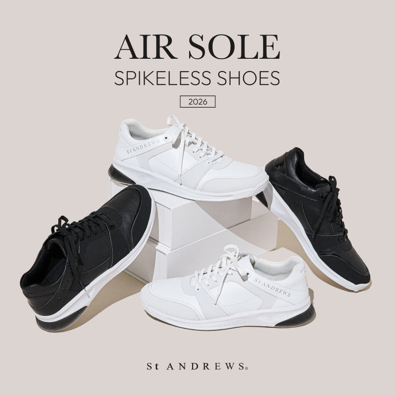 AIR SOLE SPIKELESS SHOES｜St ANDREWS｜