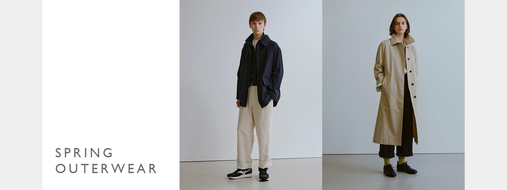 SPRING OUTERWEAR｜MARGARET HOWELL｜