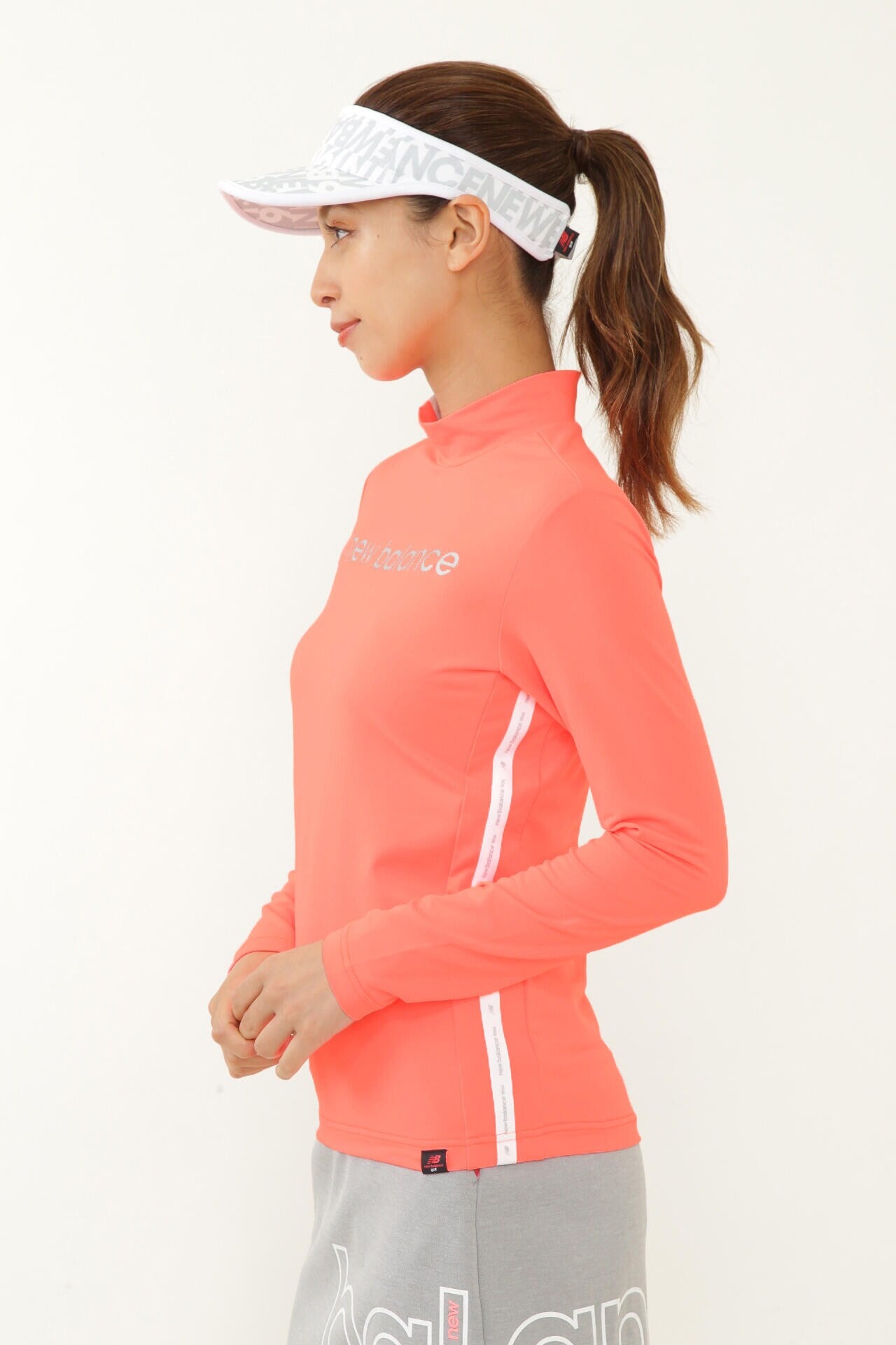 インレイ裏起毛 長袖 モックネック プルオーバー (WOMENS SPORT) | new