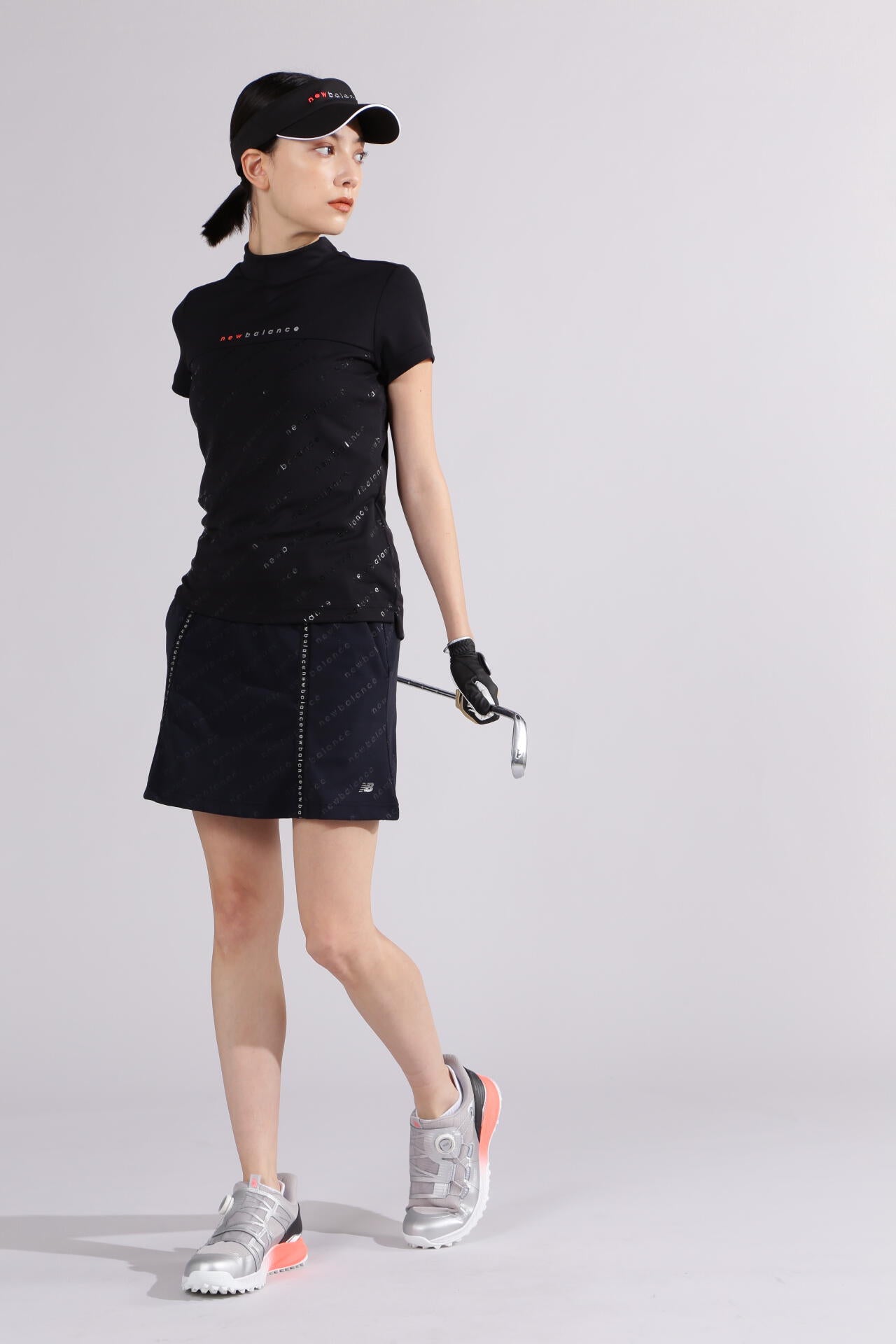 直営店舗限定】バイアスロゴ スウェット スカート (WOMENS) | new
