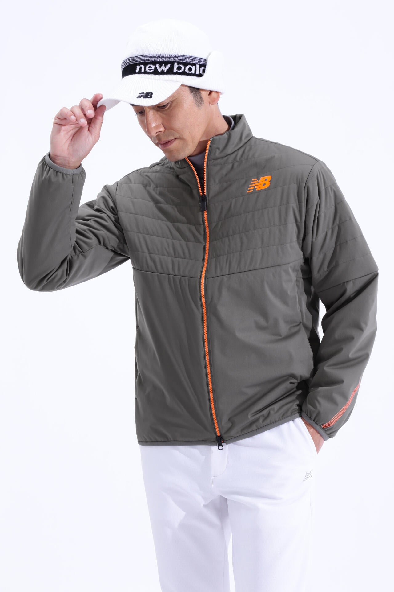 【新品未使用】new balance golfダブルジップジャケット　サイズ6 new balance ニューバランス ゴルフ ジップジャケット サイズ6 - メルカリ