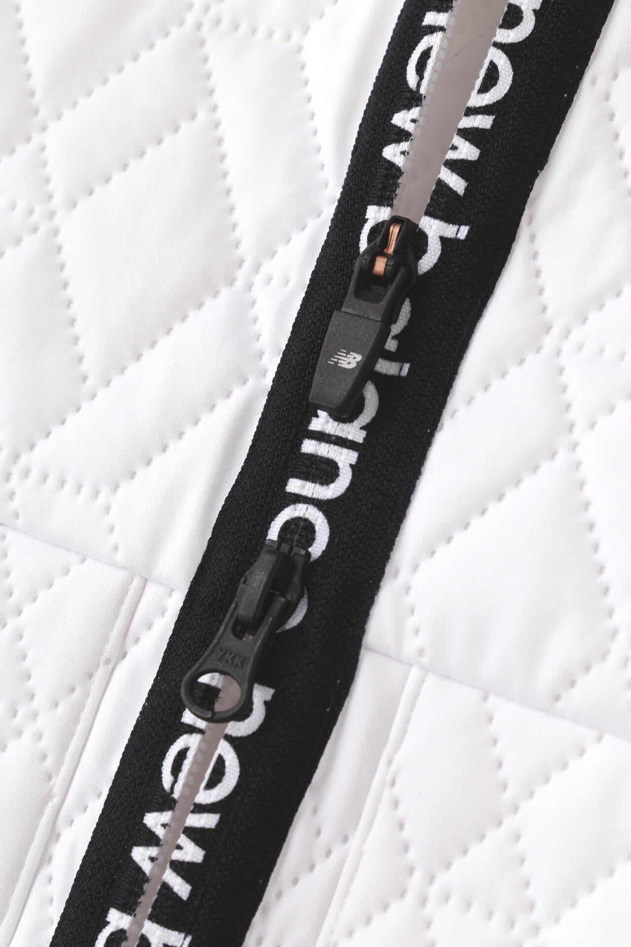 ダイヤ柄キルト フルジップ フーディー (MENS SPORT) | new balance