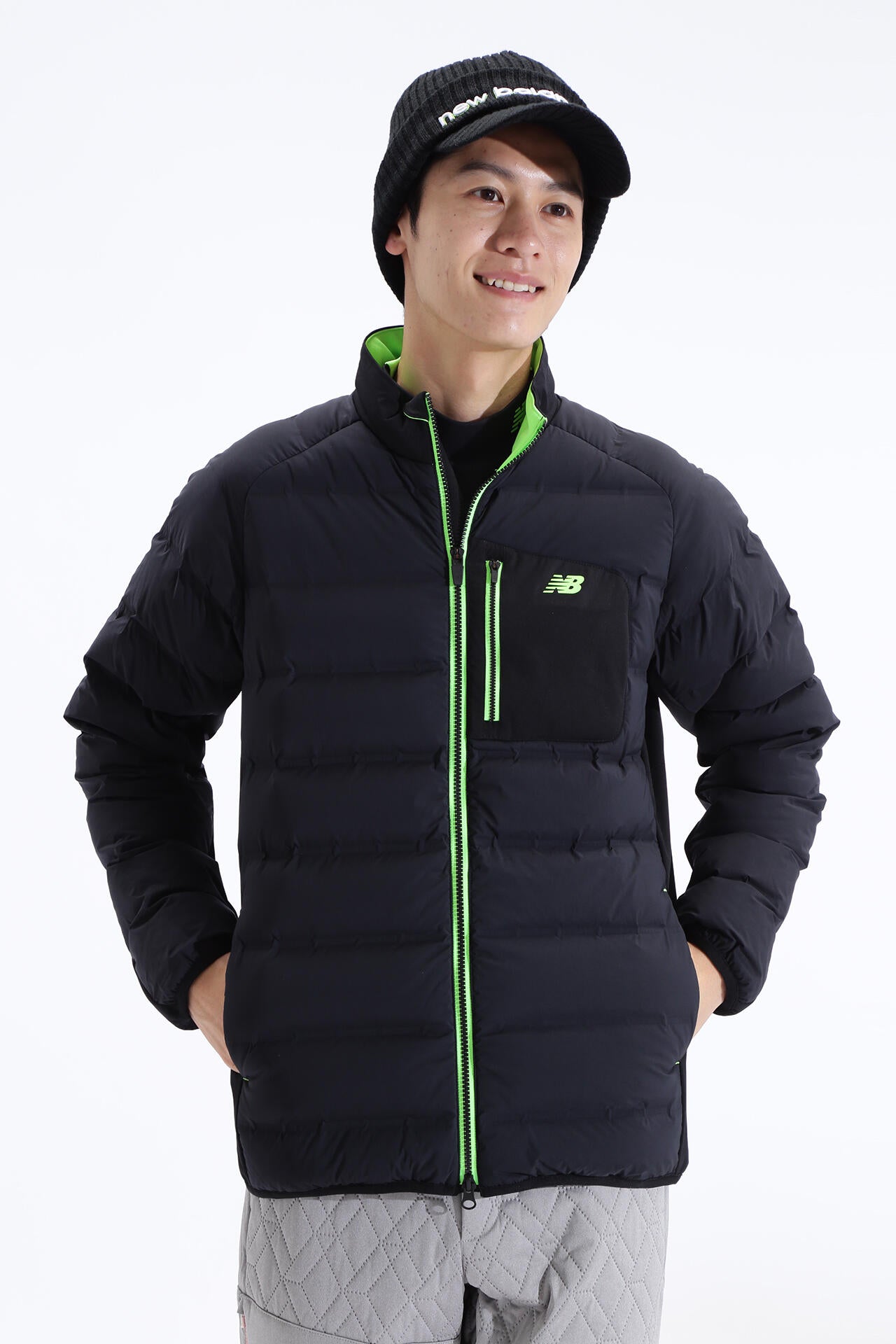 吸湿発熱 ライトダウン フルジップ ブルゾン (MENS SPORT) | new