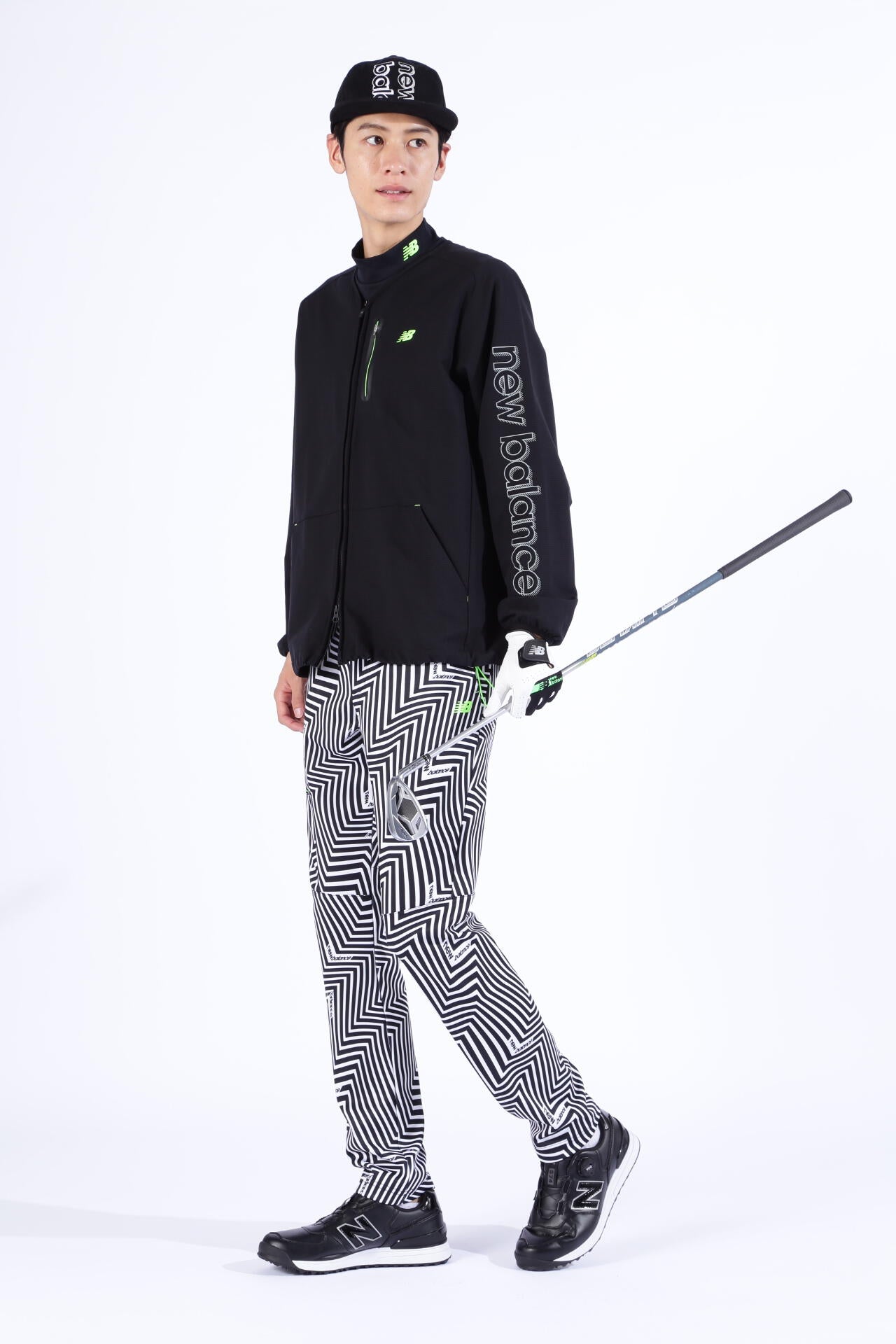 ドビーチェック フルジップ カラーレス ブルゾン (MENS SPORT) | new