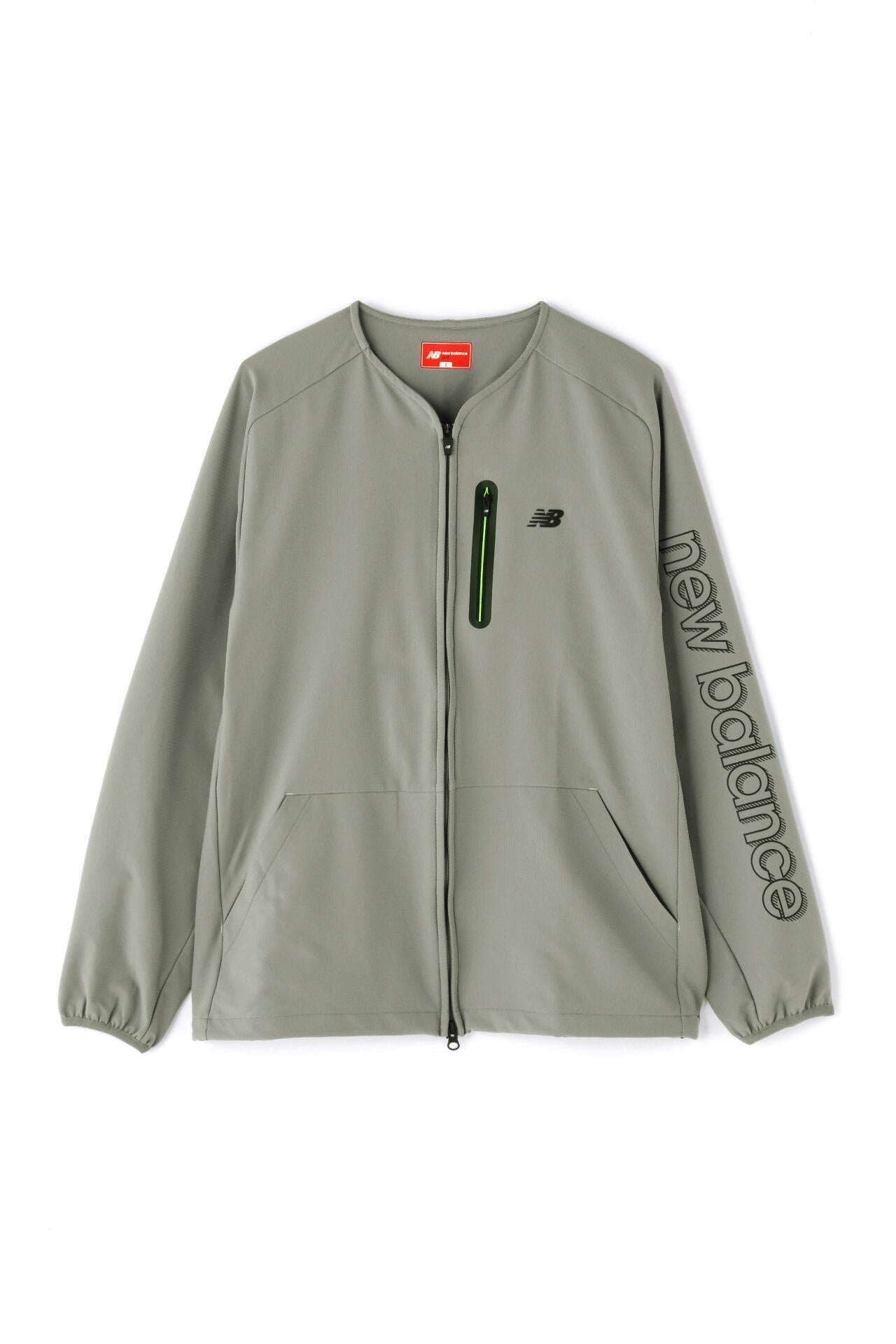 ドビーチェック フルジップ カラーレス ブルゾン (MENS SPORT) | new