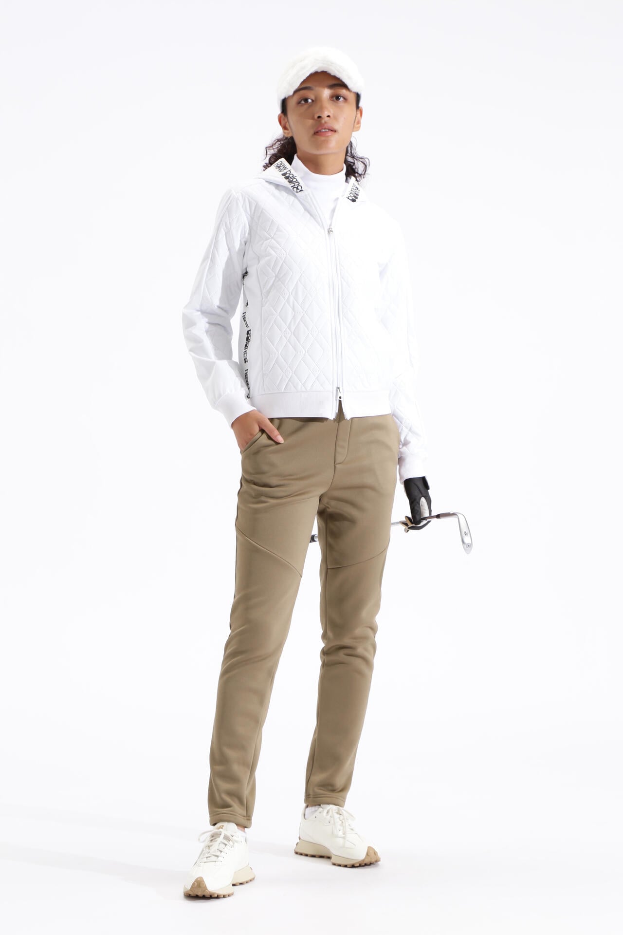 ダイヤキルト フルジップ フーディー (WOMENS SPORT) | new balance