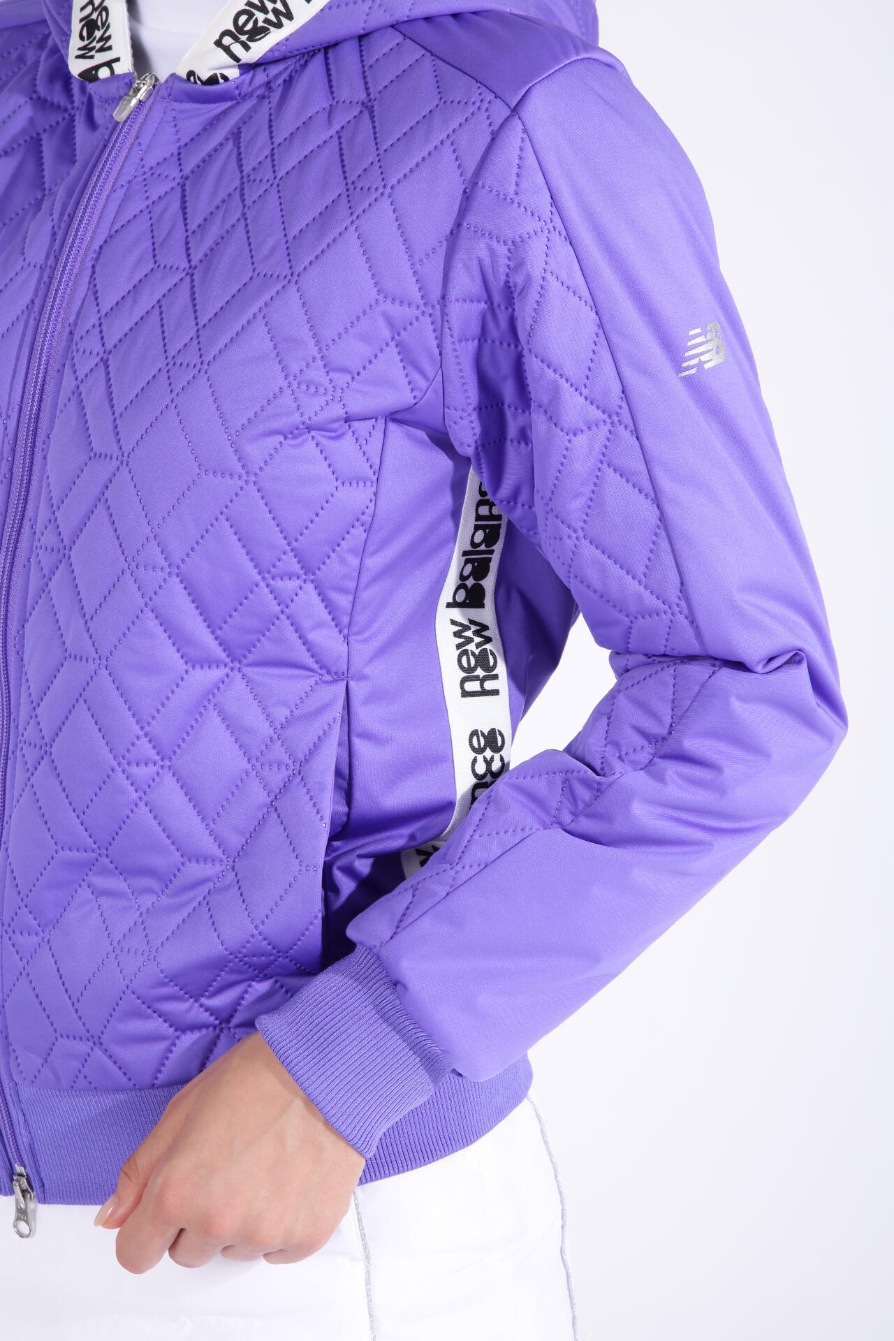 ダイヤキルト フルジップ フーディー (WOMENS SPORT) | new balance