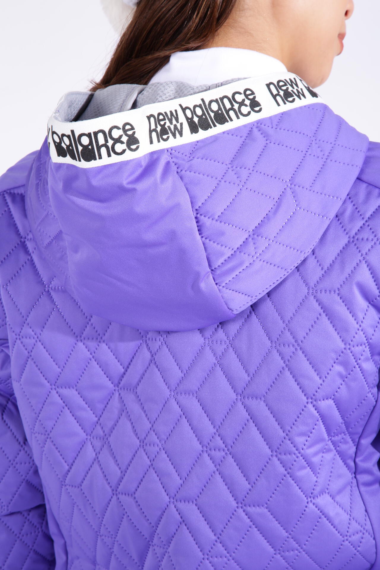 【新品】ニューバランス ゴルフ ダイヤ柄キルト フルジップ フーディー 6 ダイヤ柄キルト フルジップ フーディー (MENS SPORT) | new balance